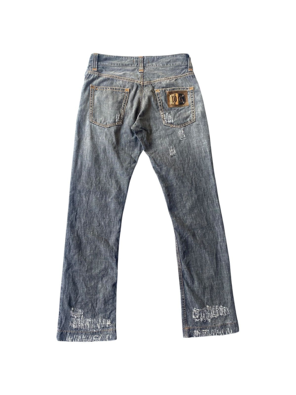 Dolce & Gabbana Dolce & Gabbana Distressed Denim Size US 32 / EU 48 - 2 Thumbnail