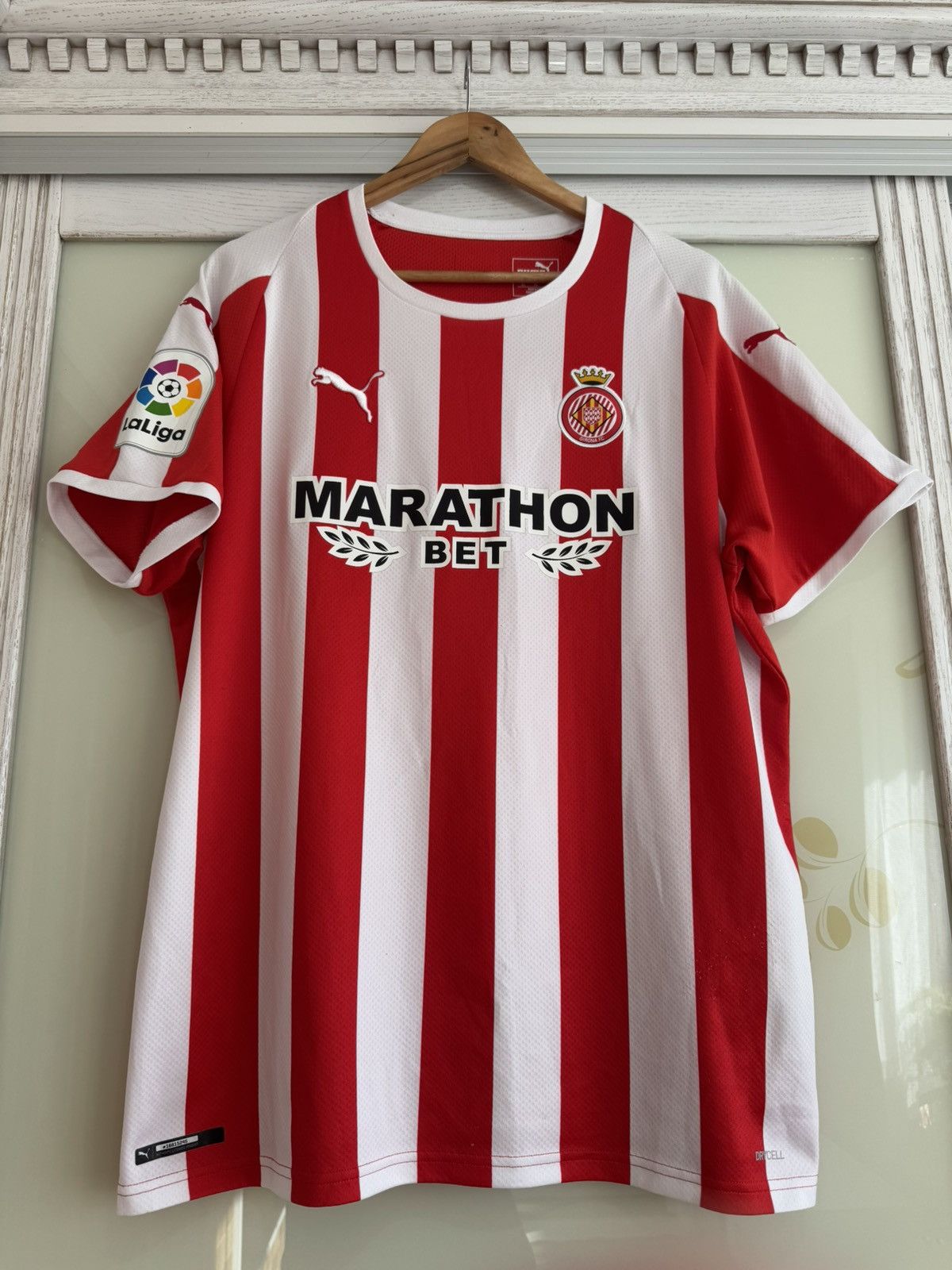 Puma Girona 2019-2020 Home Soccer Jersey Football Kit Shirt Size US XL / EU 56 / 4 - 5 Thumbnail
