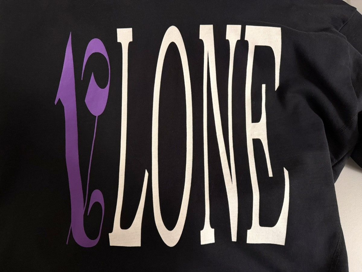 Palm Angels × Vlone Vlone x Palm Angels Hoodie Purple Size US S / EU 44-46 / 1 - 9 Thumbnail