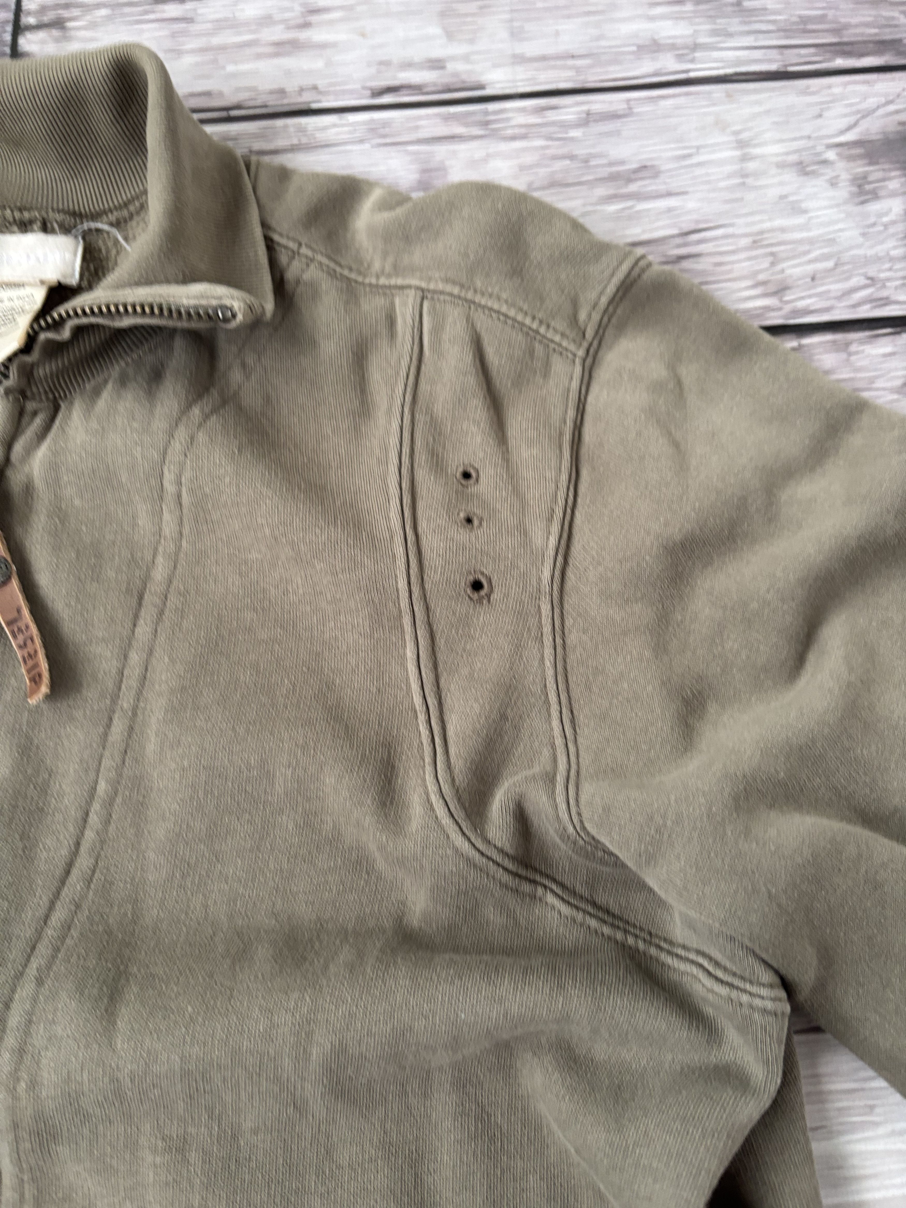 Diesel VTG CROPPED WASHED DIESEL HOODIE AVANT GARDE Y2K Size US M / EU 48-50 / 2 - 14 Thumbnail