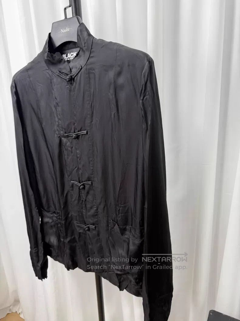 Comme des Garcons Comme Des Garcons Embroidered Snap Button Silk Jacket Size L / US 10 / IT 46 - 4 Thumbnail