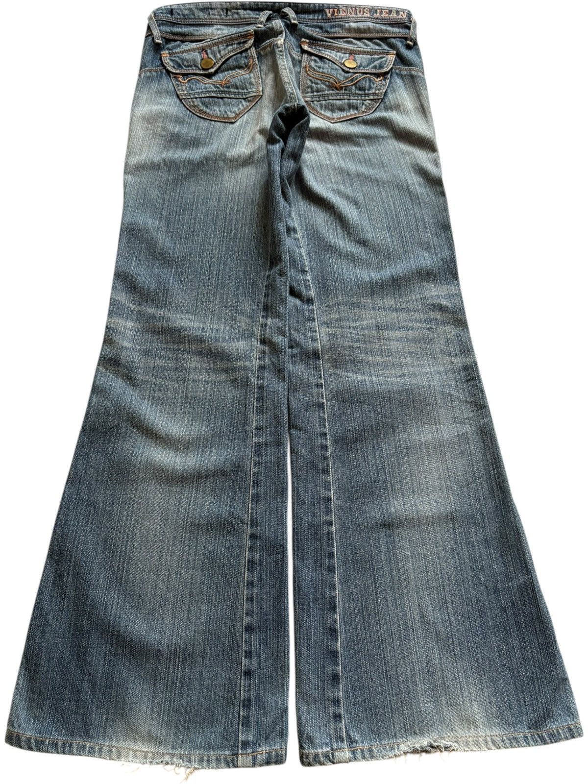Japanese Brand Vintage Japanese Brand Mud Wash Bootcut Flare Jeans Size US 31 - 2 Thumbnail