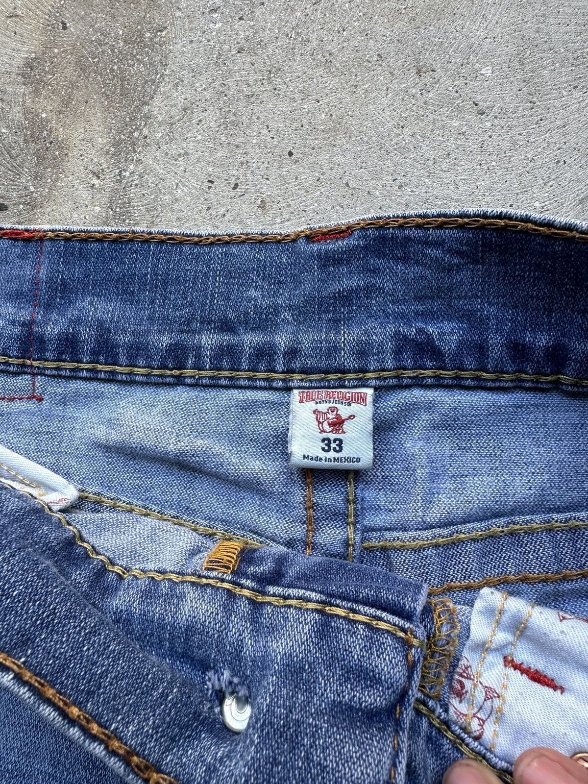 True Religion Y2K Vintage True Religion denim jeans Size US 33 - 7 Thumbnail