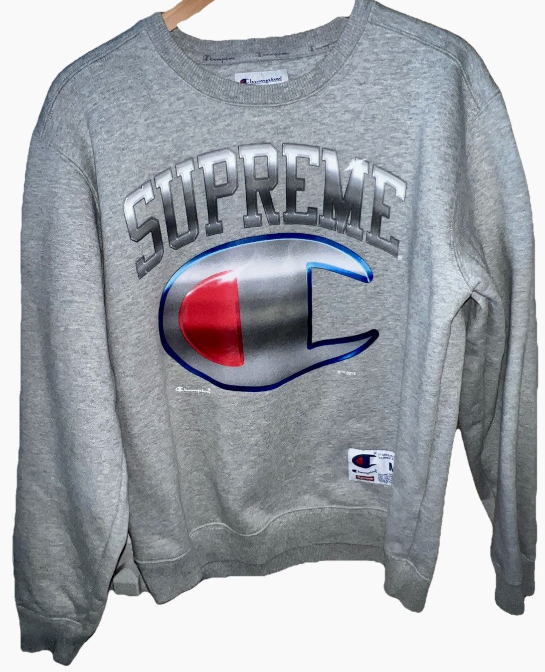 Supreme x Champion crewneck sweater