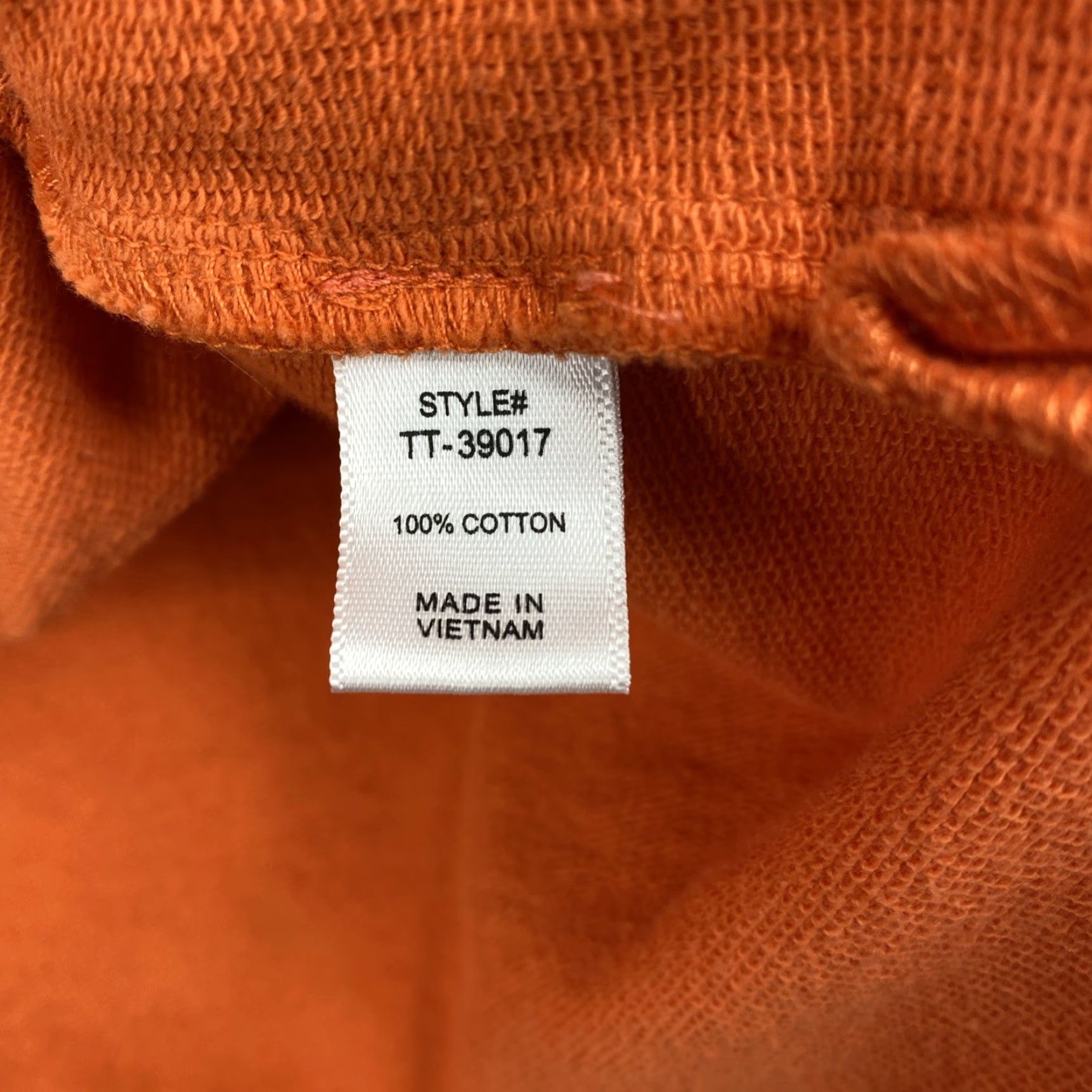 Vintage VINTAGE Judith March Sweatshirt Womens L Orange "Sun Kissed" Sequin Bling Oversized Crop Size L / US 10 / IT 46 - 7 Thumbnail