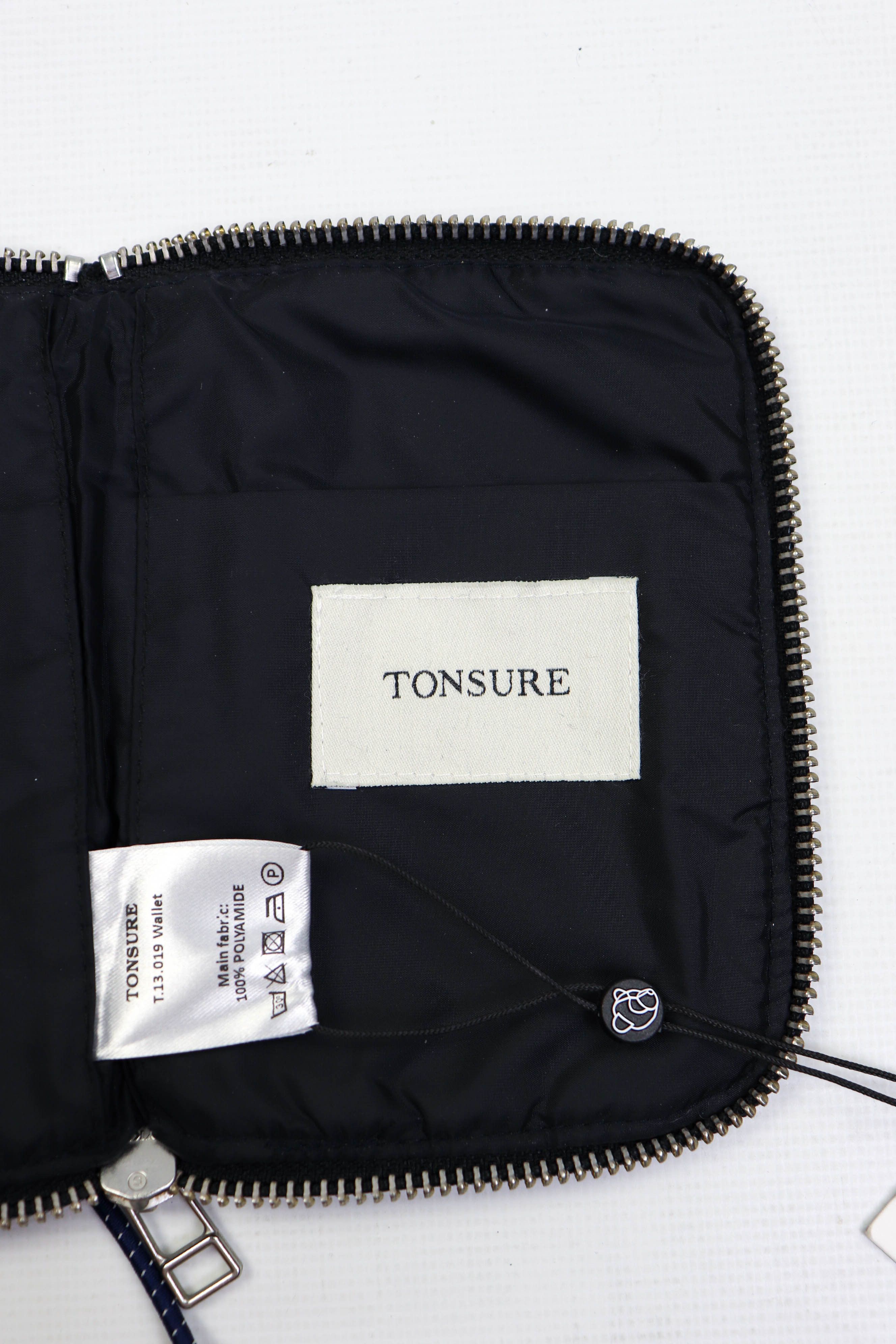 Tonsure Tonsure S/S 2019 Dark Navy Reflective Elastic Cord Wallet Size ONE SIZE - 6 Thumbnail