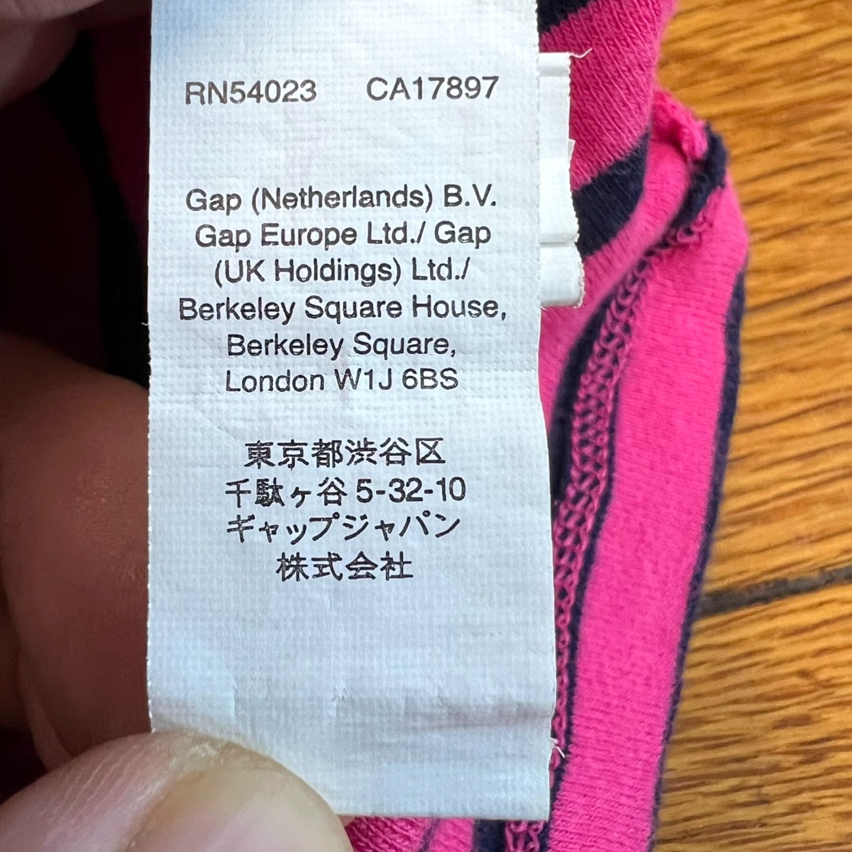 Gap GAP Women's Knit Sweater Top – Striped Long Sleeve, Pink/Blue, Size L, Pullover, All Seasons, Lightweight, Button Detail, Regular Fit Size L / US 10 / IT 46 - 6 Thumbnail