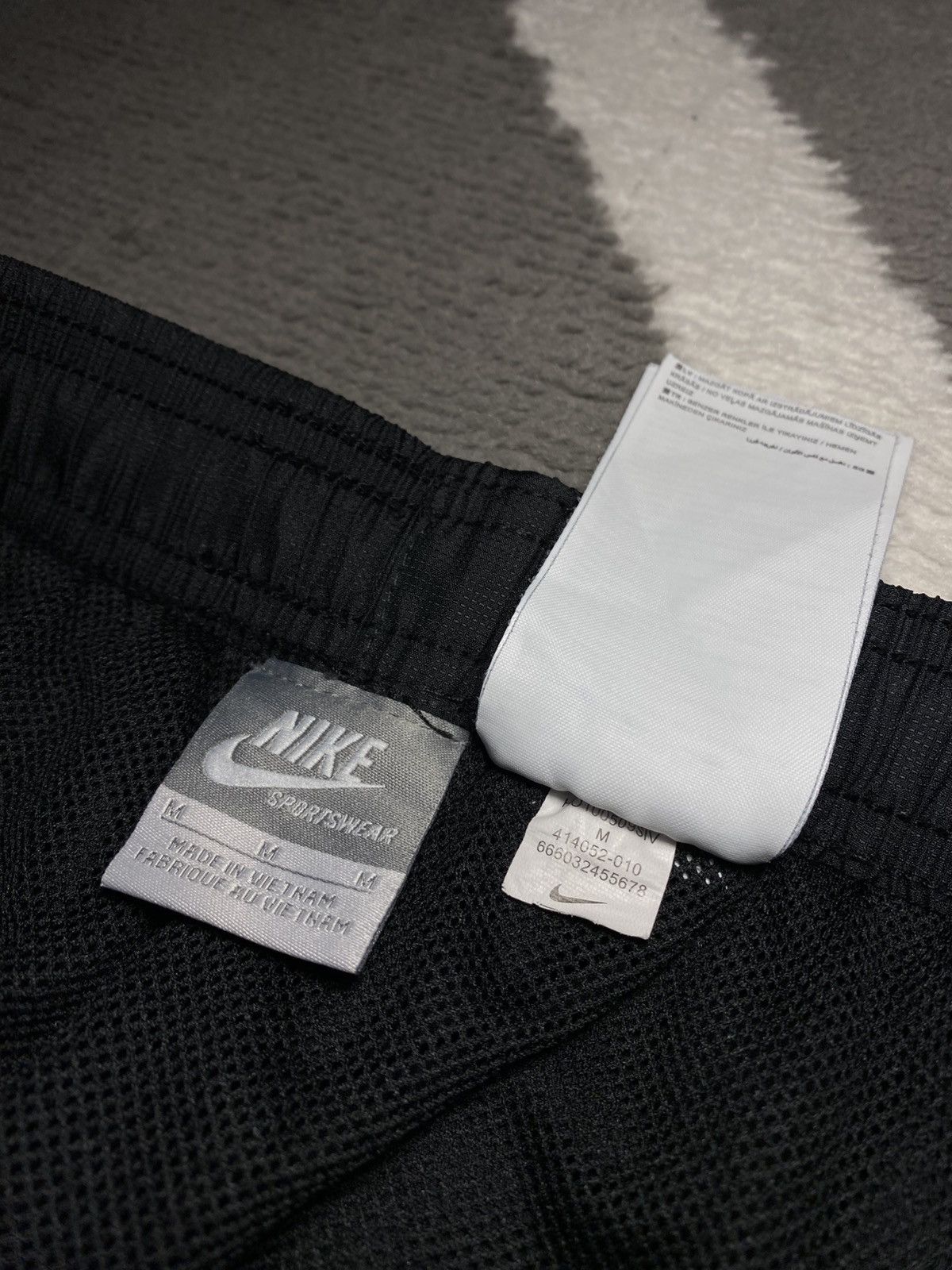 Nike Vintage 00’s Nike Air Max baggy Track Pants Shox TN Nocta Size US 34 / EU 50 - 17 Thumbnail