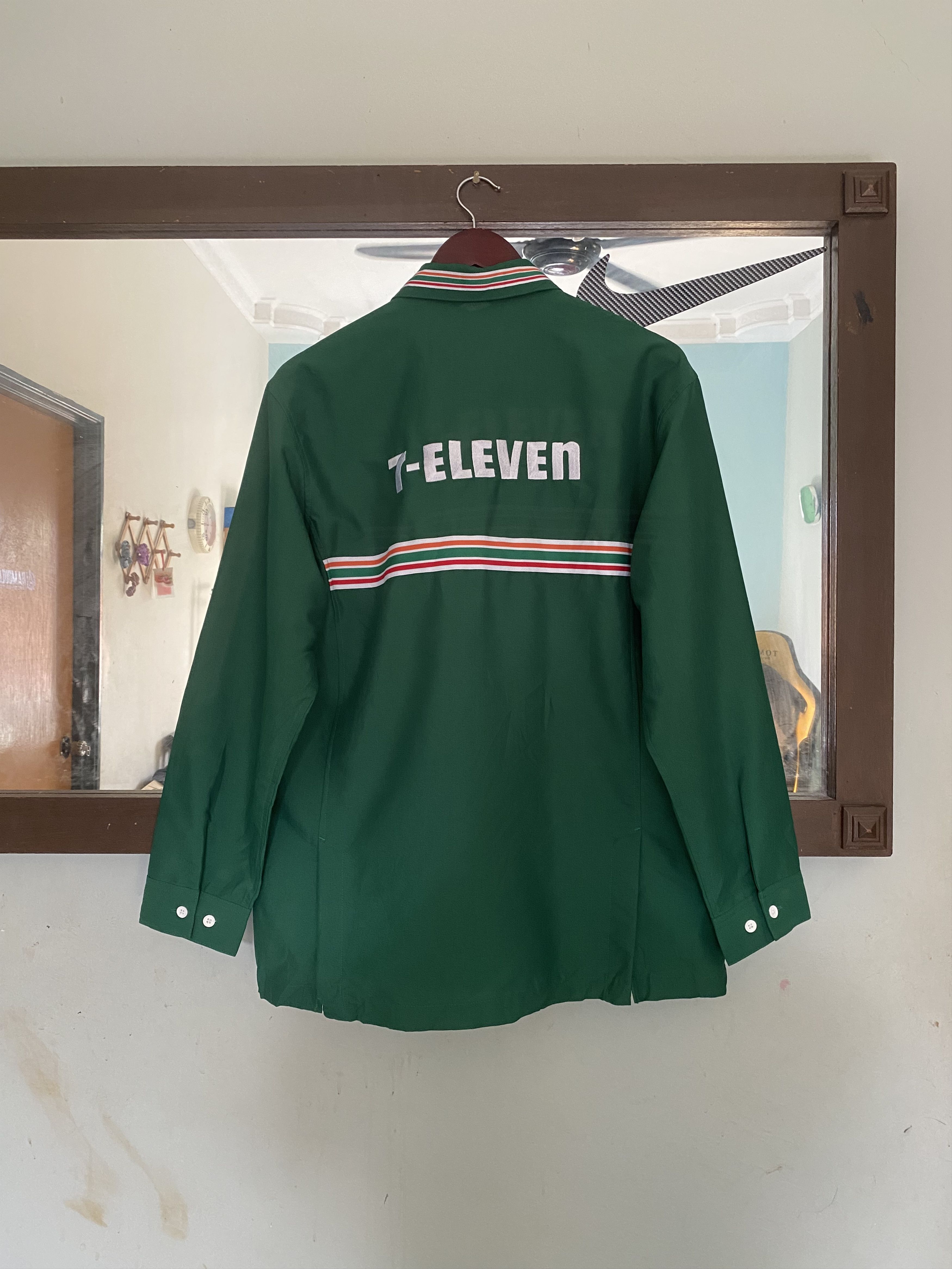 Japanese Brand × Vintage Vintage 7 Eleven Shirt LL Size Size US XL / EU 56 / 4 - 4 Thumbnail