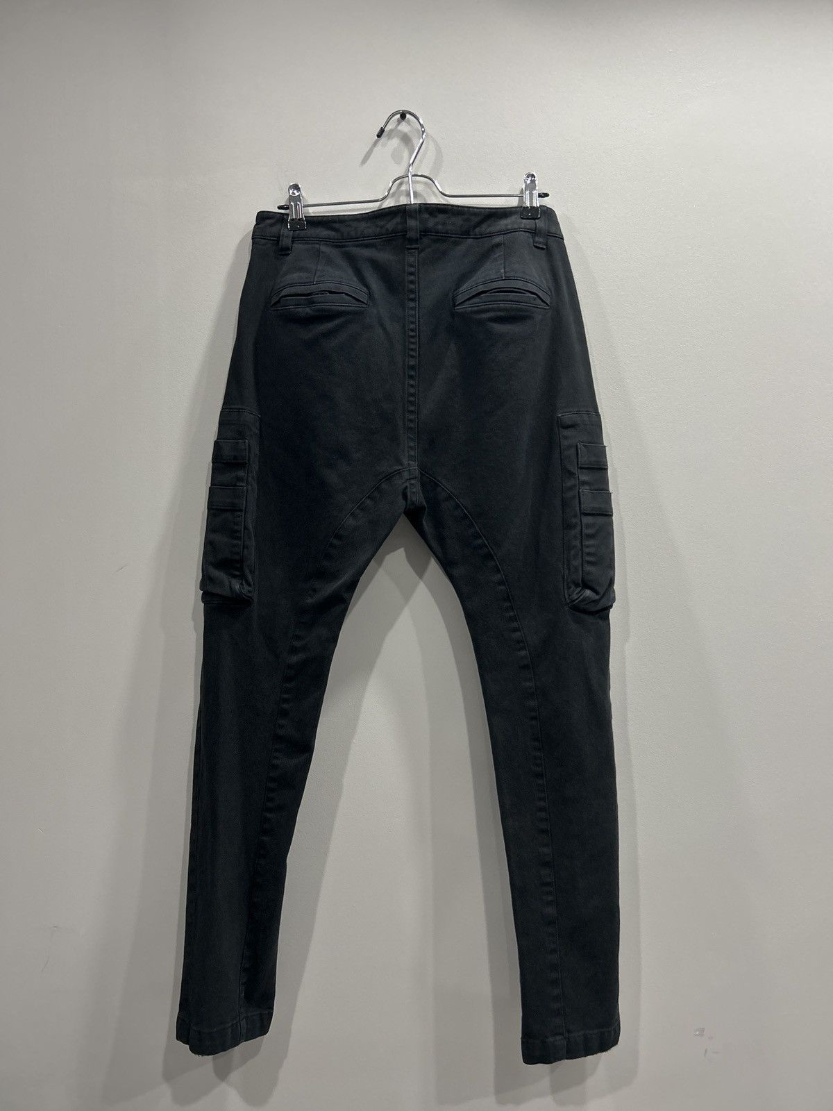 Helmut Lang × Japanese Brand × Vintage Helmut Lang Cargo Pocket Pants Size US 30 / EU 46 - 2 Thumbnail