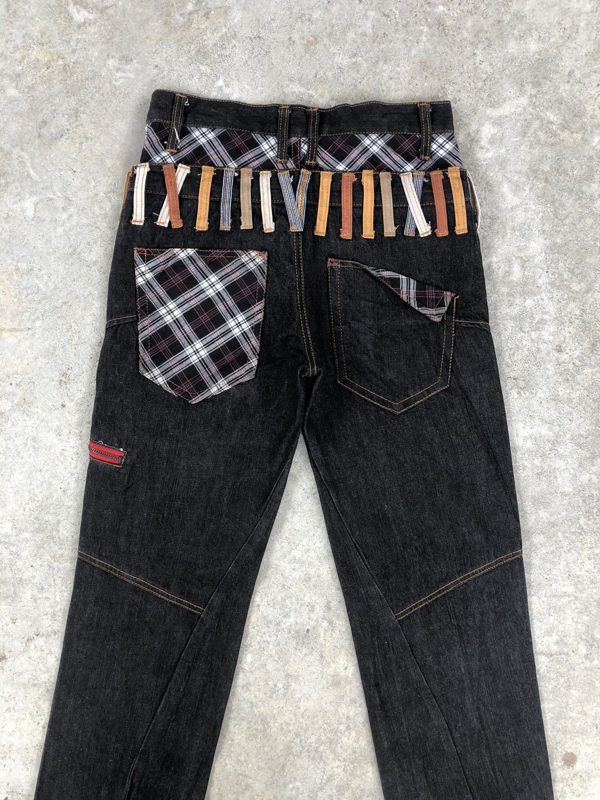 Hysteric Glamour Japanese Nylaus Double Waist Distressed Jeans Size US 30 / EU 46 - 9 Thumbnail