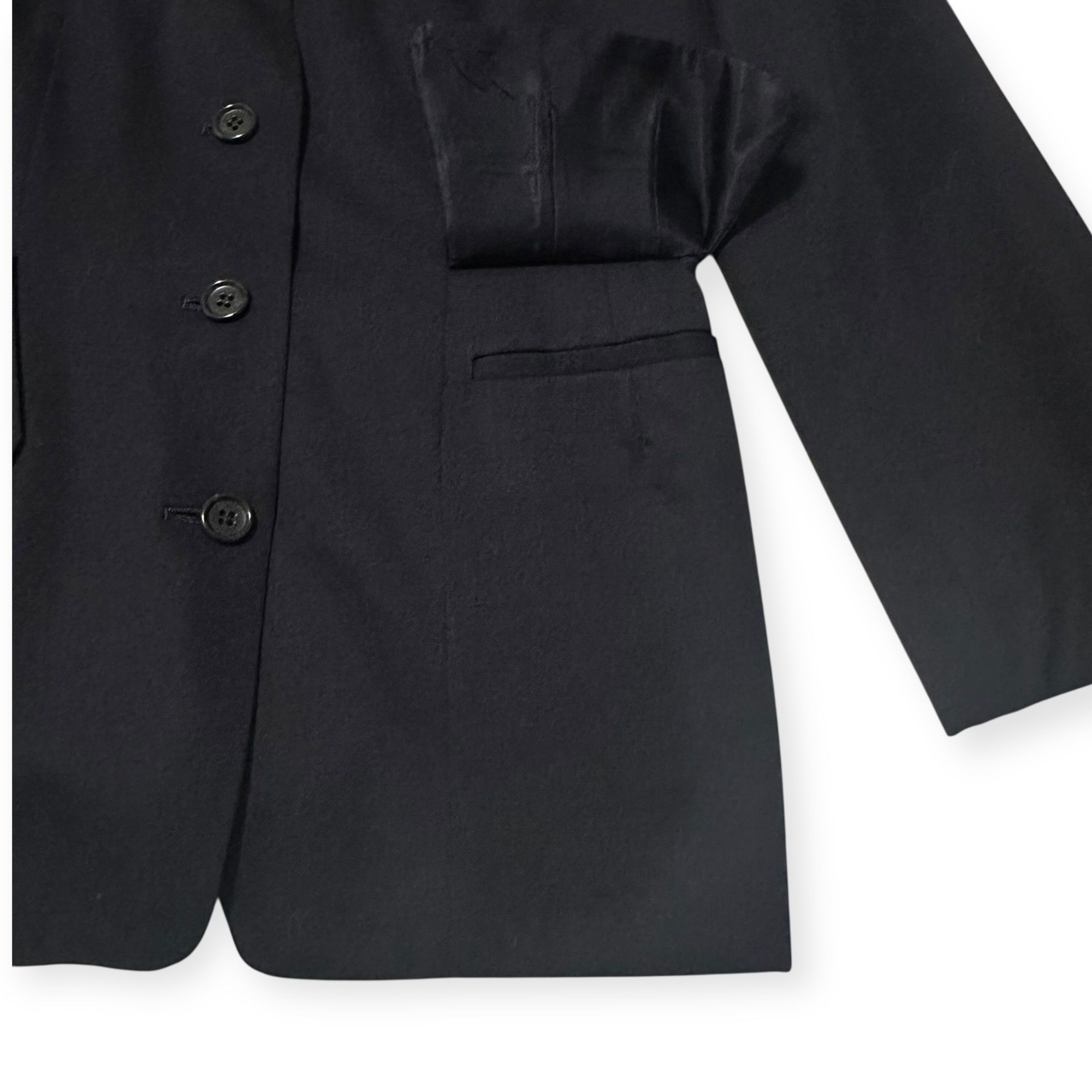 ATSURO TAYAMA Vintage 90s Atsuro Tayama Blue Wool Jacket, Size M Size M / US 6-8 / IT 42-44 - 9 Thumbnail