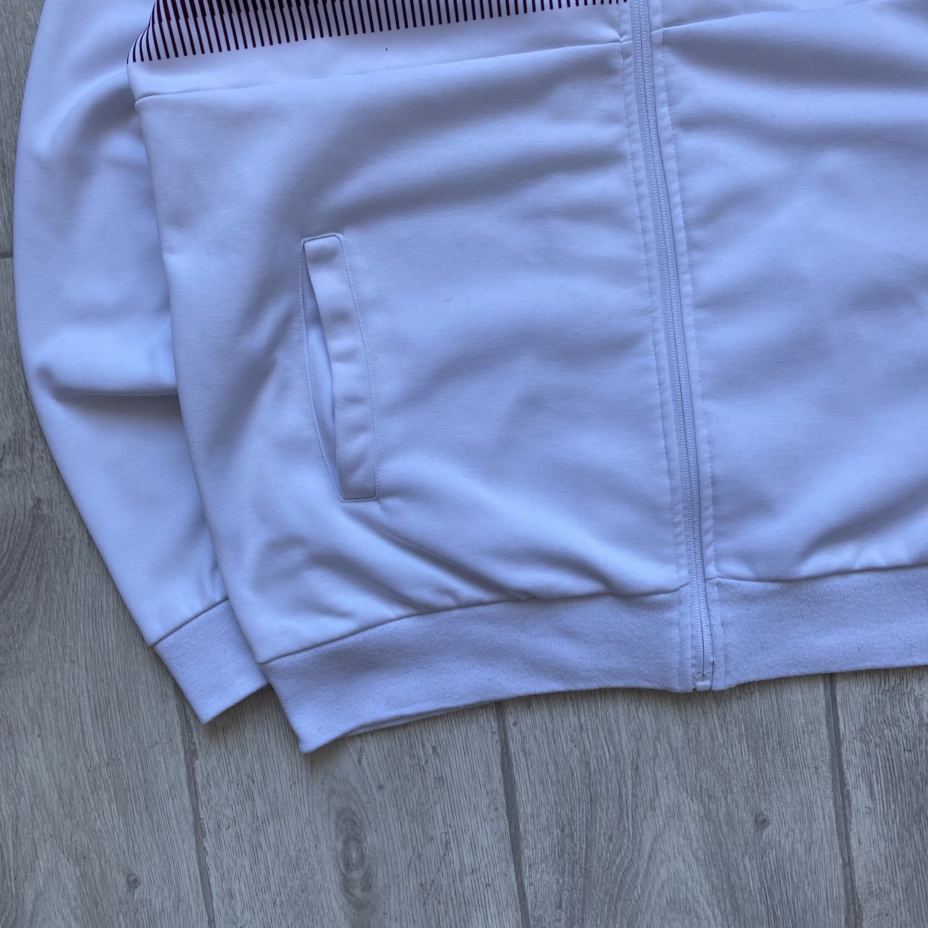 Umbro ⚽️Blockore West Ham United Training zip jacket Vintage Drill Size US L / EU 52-54 / 3 - 3 Thumbnail