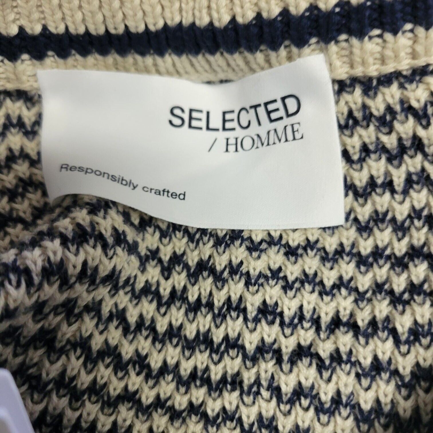 Selected Homme Selected Homme Cotton Acrylic Sweater Men's. Size XL. New Size US XL / EU 56 / 4 - 5 Thumbnail