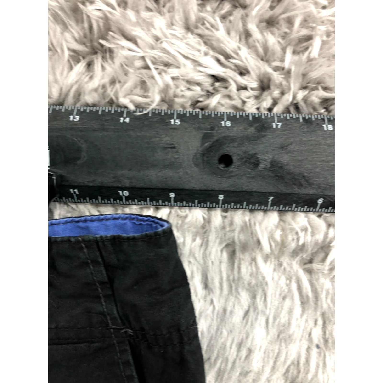 Vintage Union Bay Bootcut Pants Size 5 Womens Dark Wash Black Chino Regular Inseam 32"} Size 27" / US 4 / IT 40 - 2 Thumbnail