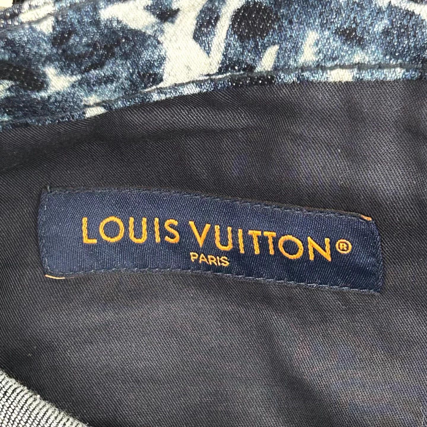 Louis Vuitton Louis Vuitton lv tie-dye all-over print slit demin 30 NWT Size US 30 / EU 46 - 3 Thumbnail