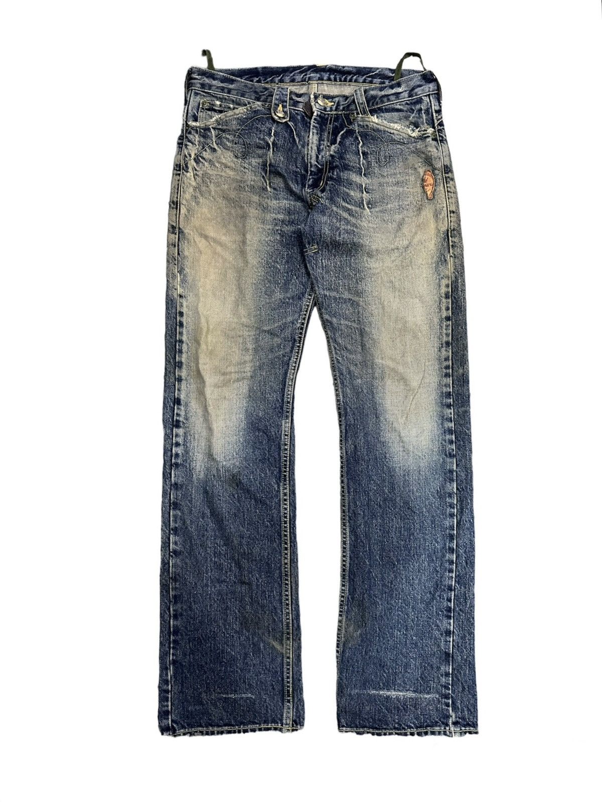 Marithe + Francois Girbaud Marithe+ Francois Girbaud X Full Metal Jacket Denim Pants Size US 30 / EU 46 - 1 Thumbnail