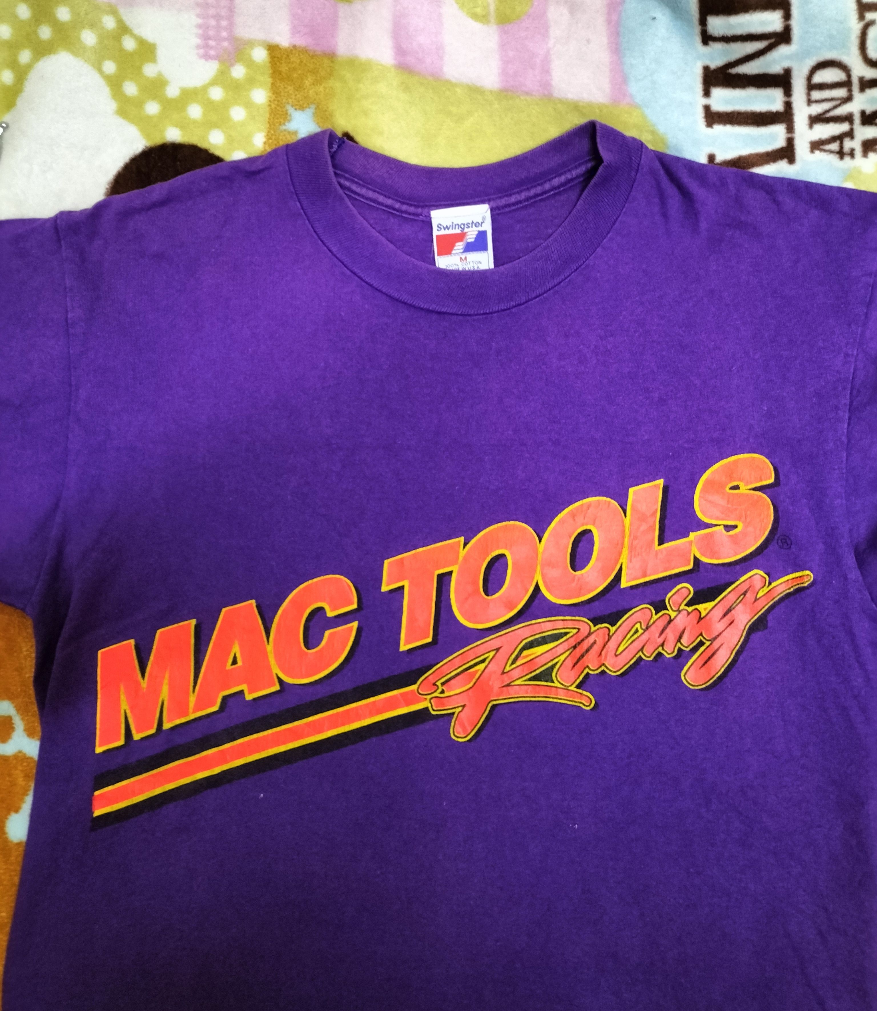 Vintage Vintage mac tools racing tshirt Size US M / EU 48-50 / 2 - 3 Thumbnail