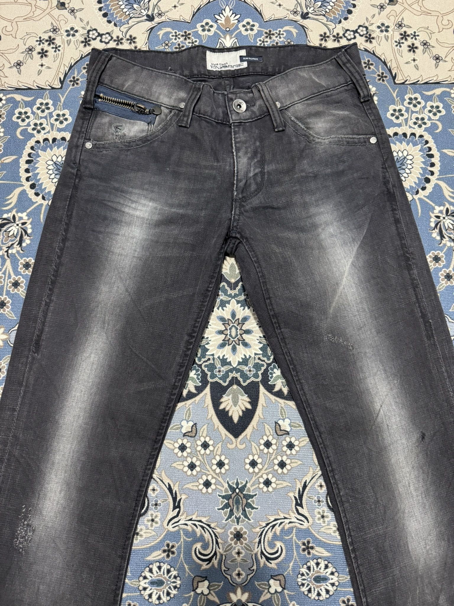 20471120 × Beauty Beast × Energie Y2K Energie Style Clash Slim Morris Distressed Jeans Size US 30 / EU 46 - 3 Thumbnail