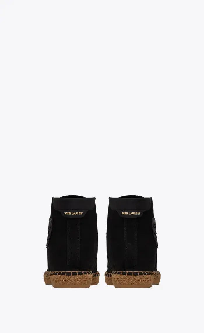 Saint Laurent Paris Saint Laurent Damon High Top Espadrilles Size US 7 / EU 40 - 3 Thumbnail