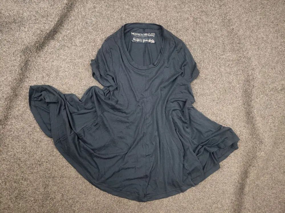 Rundholz Rundholz Design loose tunic short sleeves Dark Gray Blue Size S / US 4 / IT 40 - 1 Thumbnail