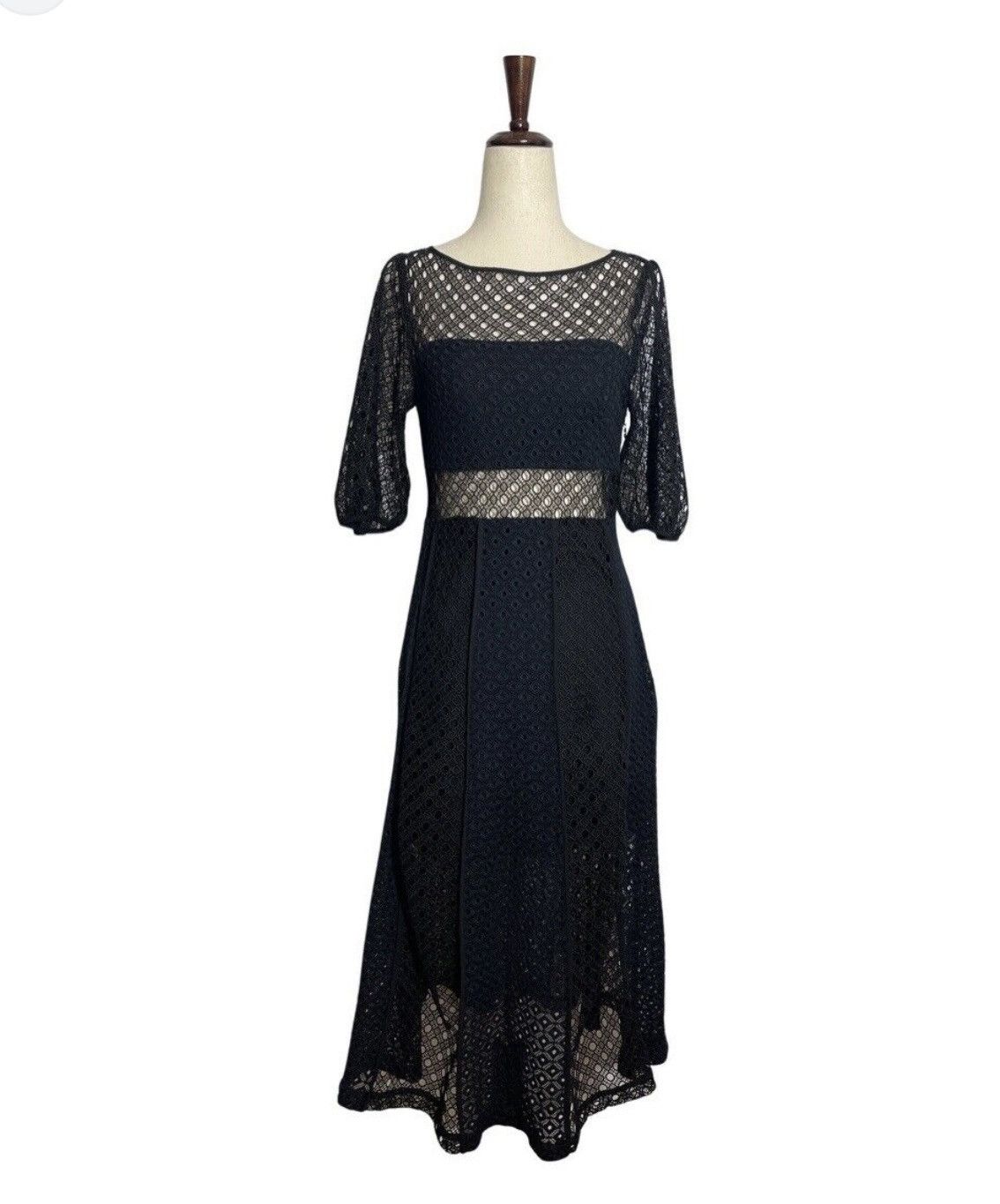 Designer × Sandro Sandro Paris oldmoney style crochet maxi dress Size XS / US 0-2 / IT 36-38 - 2 Thumbnail