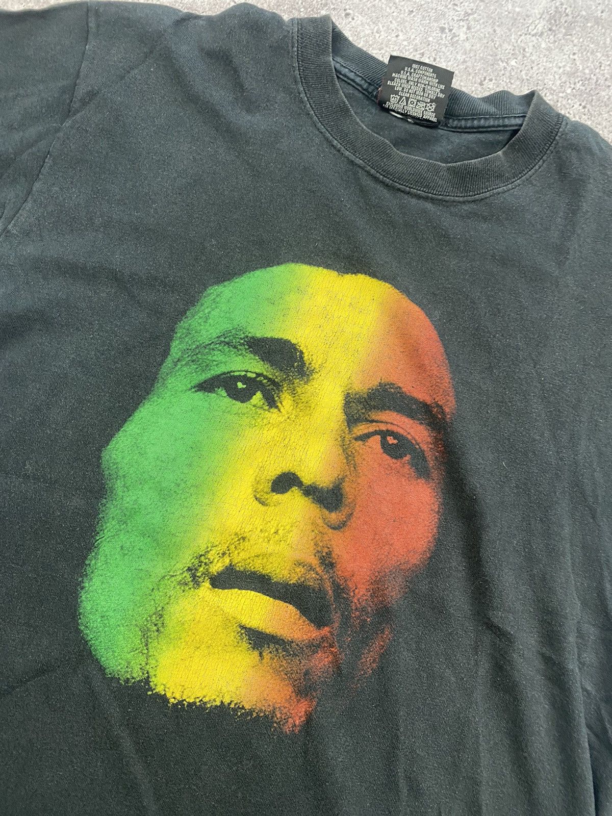 Band Tees 1999 BOB MARLEY Vintage Faded T-Shirt M Size US M / EU 48-50 / 2 - 4 Thumbnail