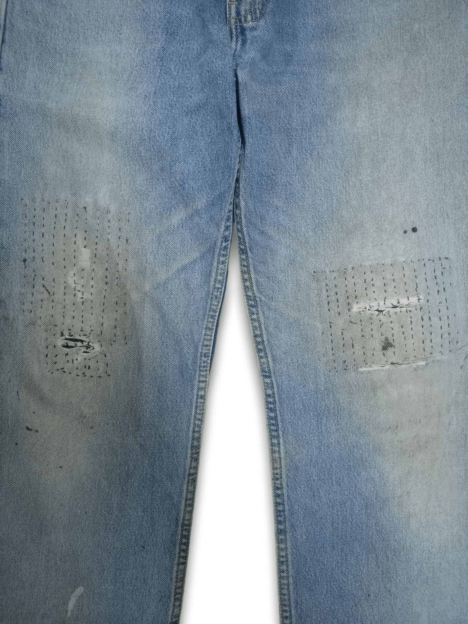Levi's Vintage 80s Levis 607 Orange Tab Rework Loose Jeans Size US 32 / EU 48 - 6 Thumbnail