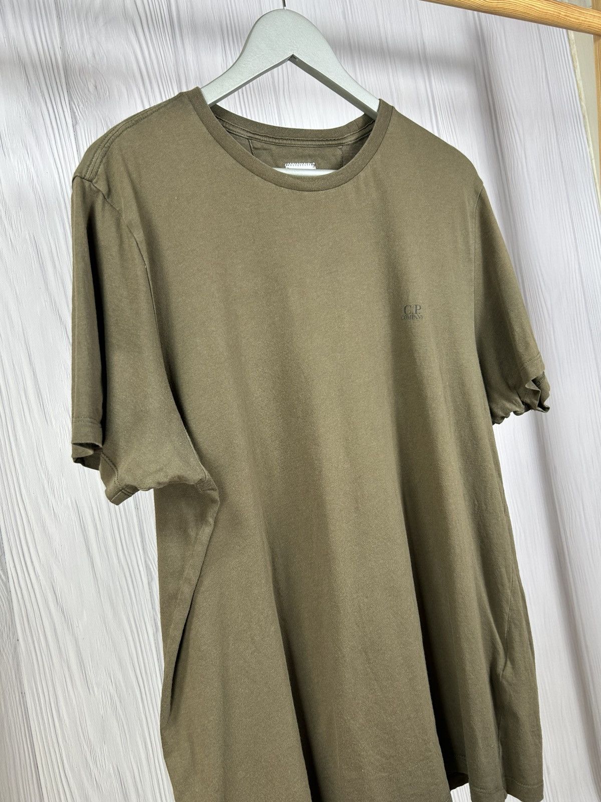 C.P. Company C.P. Company Logo Green Olive T-Shirt Size XL Size US XL / EU 56 / 4 - 3 Thumbnail