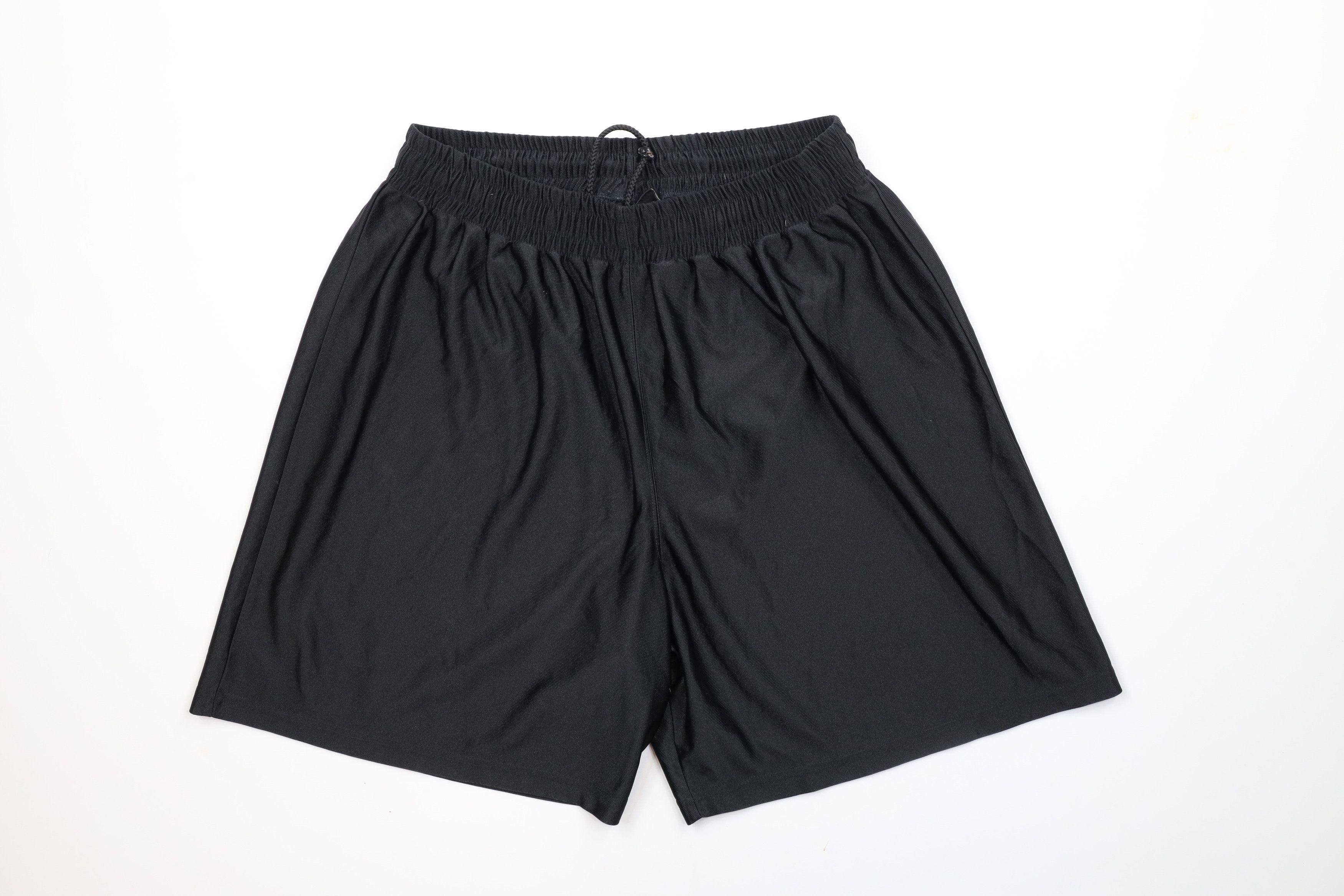 Vintage Vintage 90s Streetwear Above Knee Silky Basketball Shorts Size US 34 / EU 50 - 1 Thumbnail