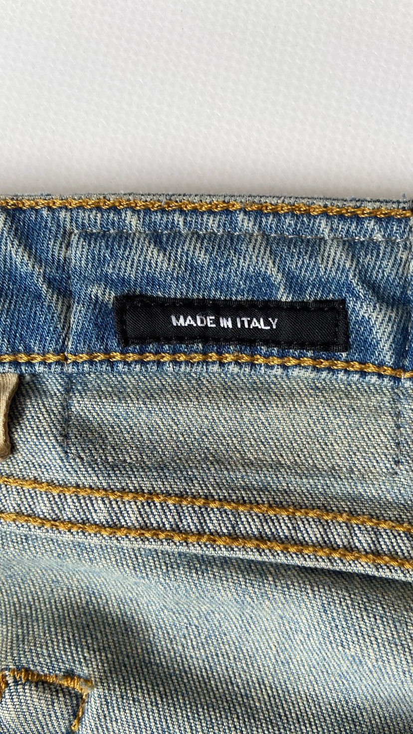 R13 R13 dirty washed skinny blue jeans Size US 28 / EU 44 - 11 Thumbnail
