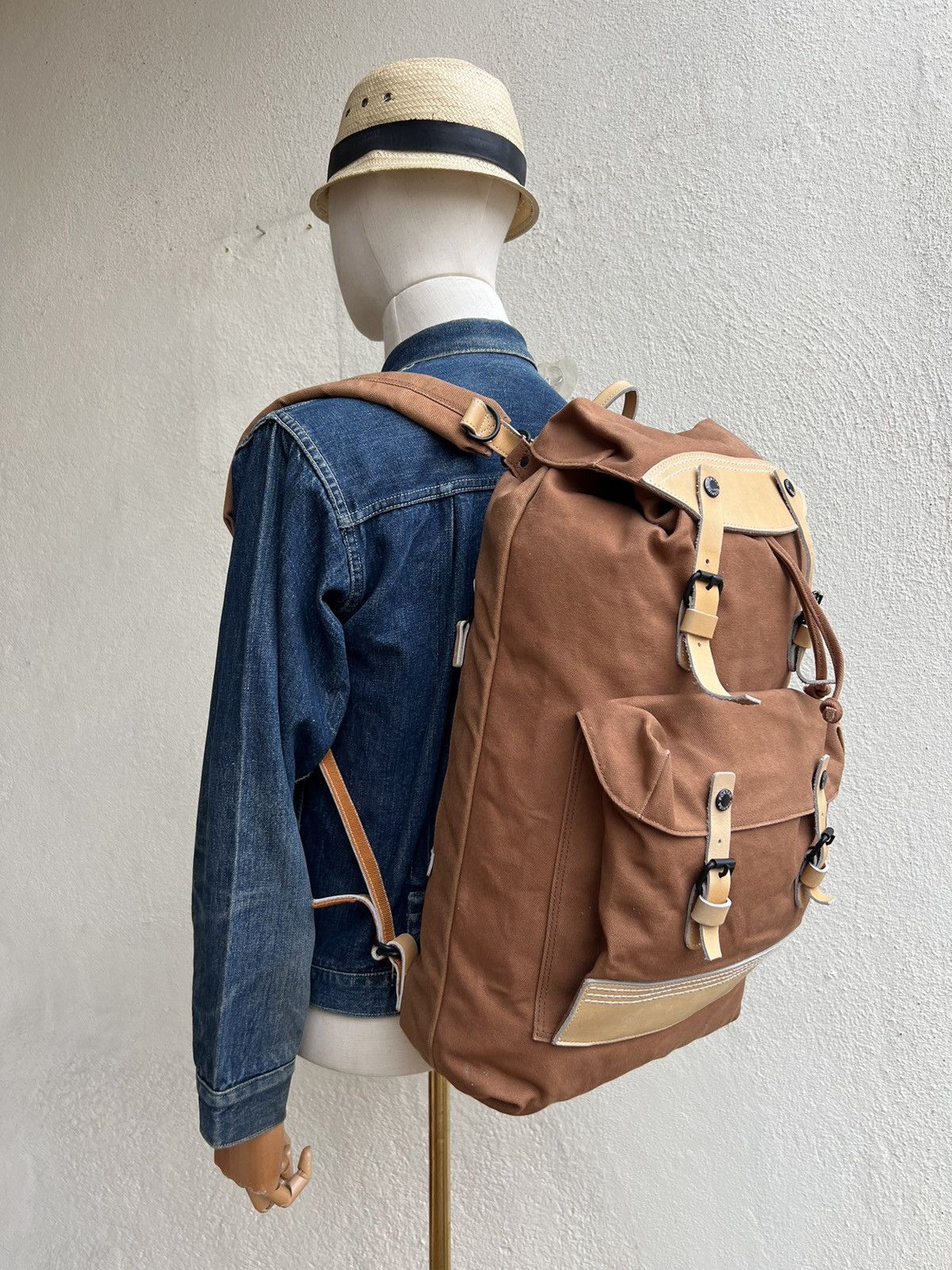 Porter Porter Yoshida Japan Duck Cotton Backpack Size ONE SIZE - 4 Thumbnail