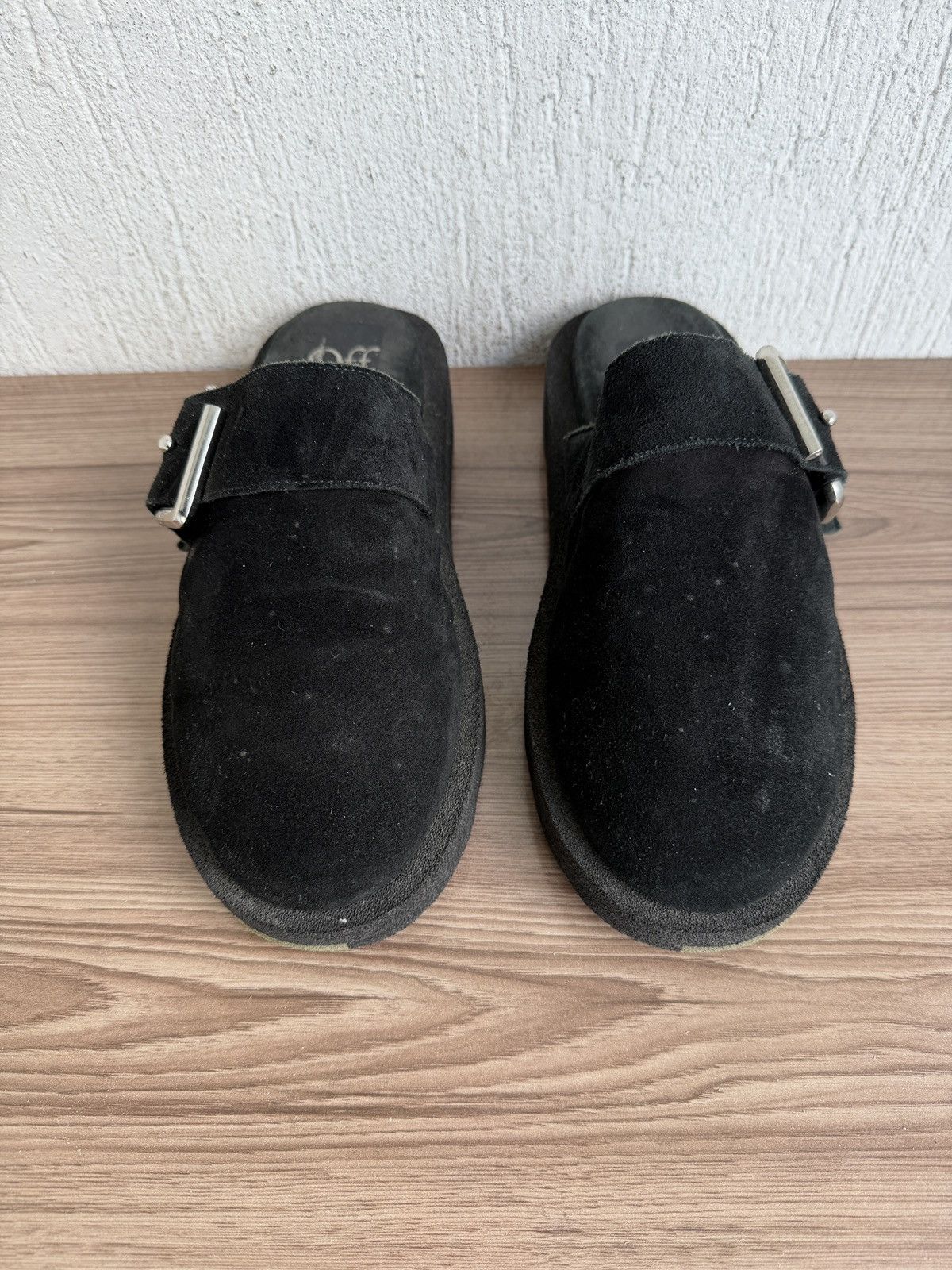 Off-White Suede virgil Abloh sponge clogs Size US 8 / EU 41 - 6 Thumbnail