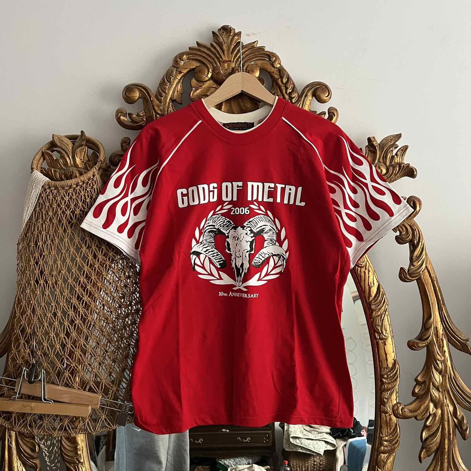 Other Vintage Gods of Metal 2006 Boxy Tee Sz XL Size US XL / EU 56 / 4 - 1 Thumbnail