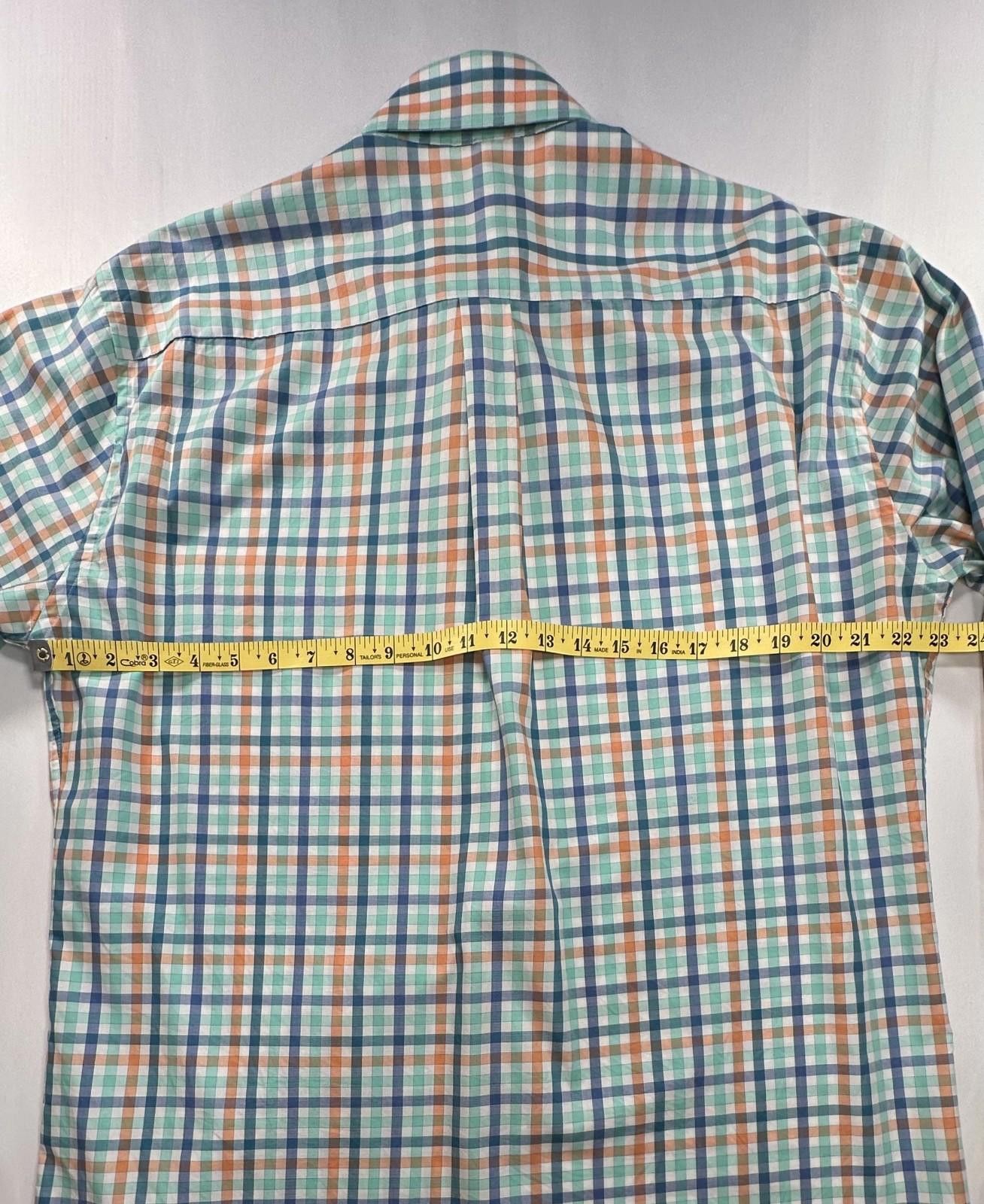 Peter Millar Peter Millar Checked 100% Cotton Button Up Multicolor Mens L Size US L / EU 52-54 / 3 - 4 Thumbnail
