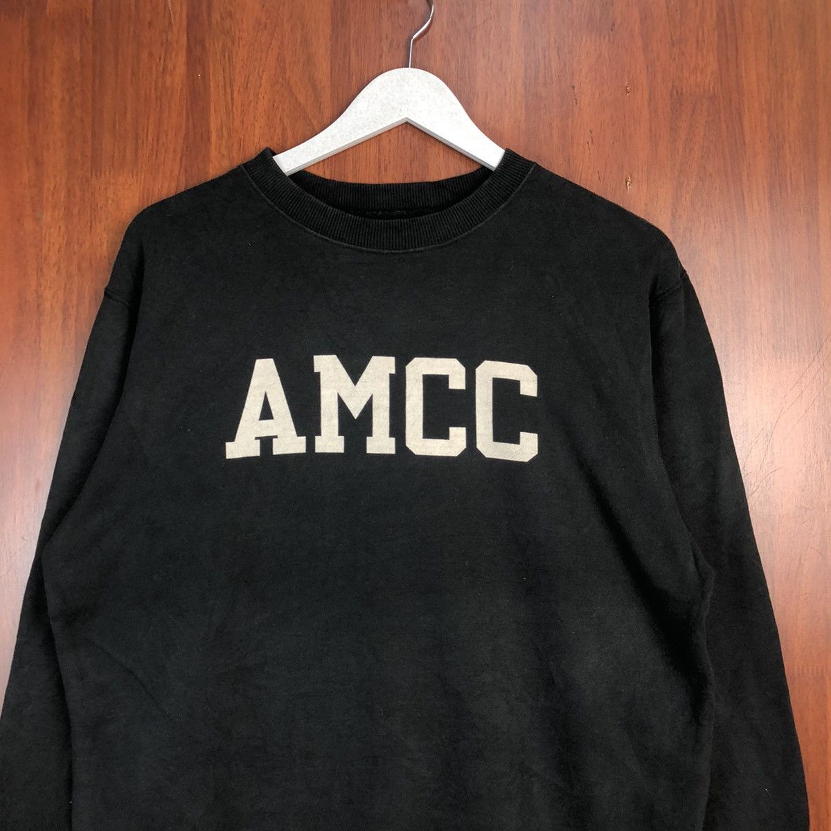 Champion Champion Amcc vintage Black Sweathshirt #7531 Size US M / EU 48-50 / 2 - 2 Thumbnail