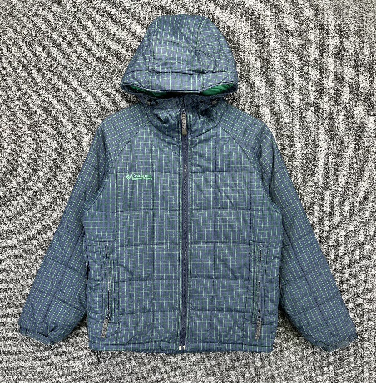 Columbia Vintage Columbia Rare Design Hooded Down Jacket Size US XS / EU 42 / 0 - 1 Thumbnail