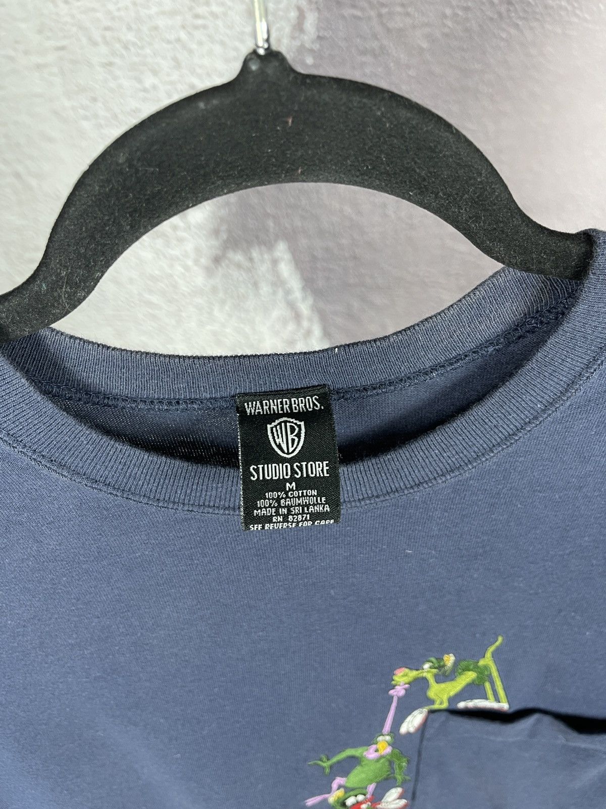 Cartoon Network Warner bros. Vintage 1996 Marvin The Martian Embroidered tee Size US M / EU 48-50 / 2 - 5 Thumbnail