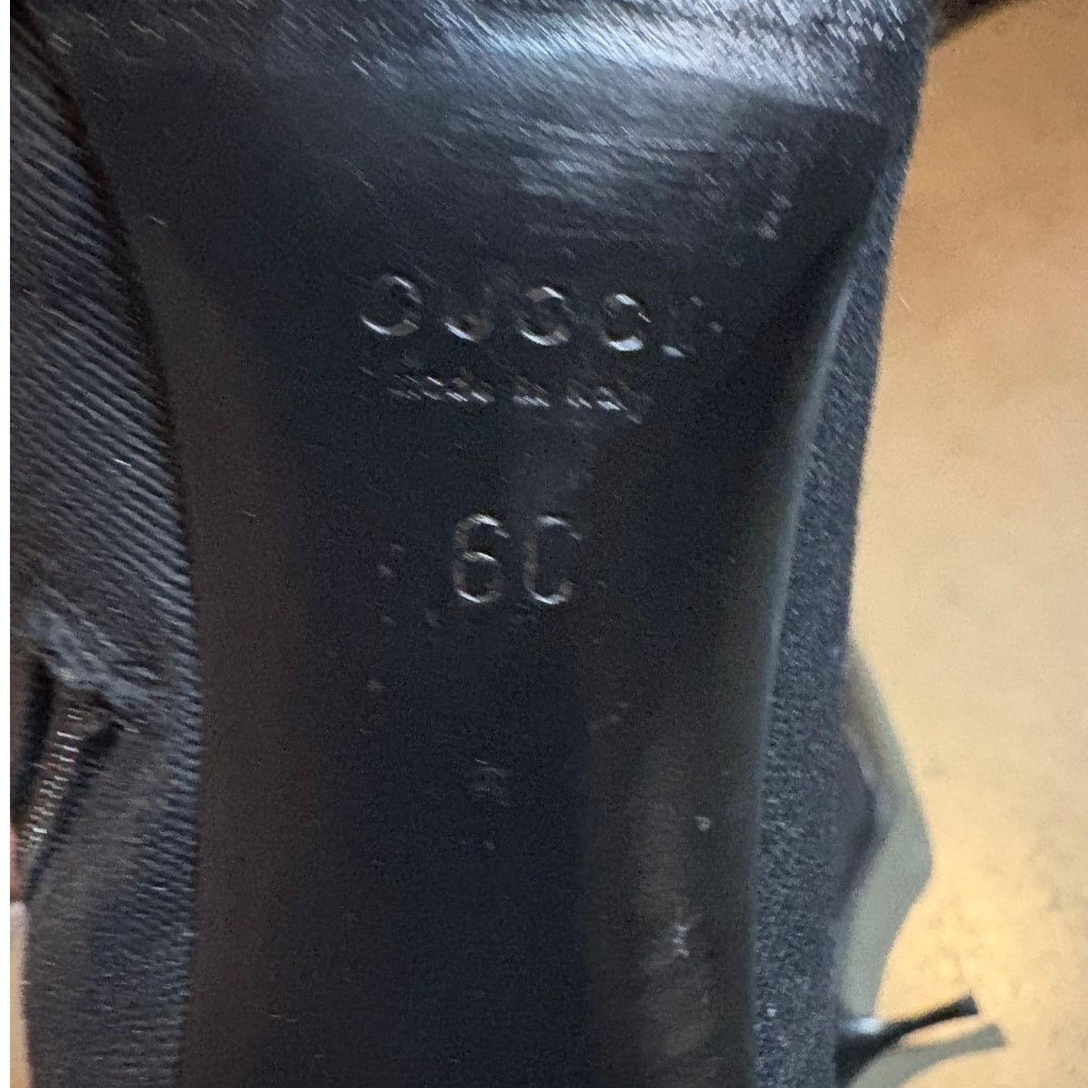 Gucci Gucci Black Stretch Over-The-Knee Boots - SZ 36/ Us 6 Size US 6 / IT 36 - 7 Thumbnail