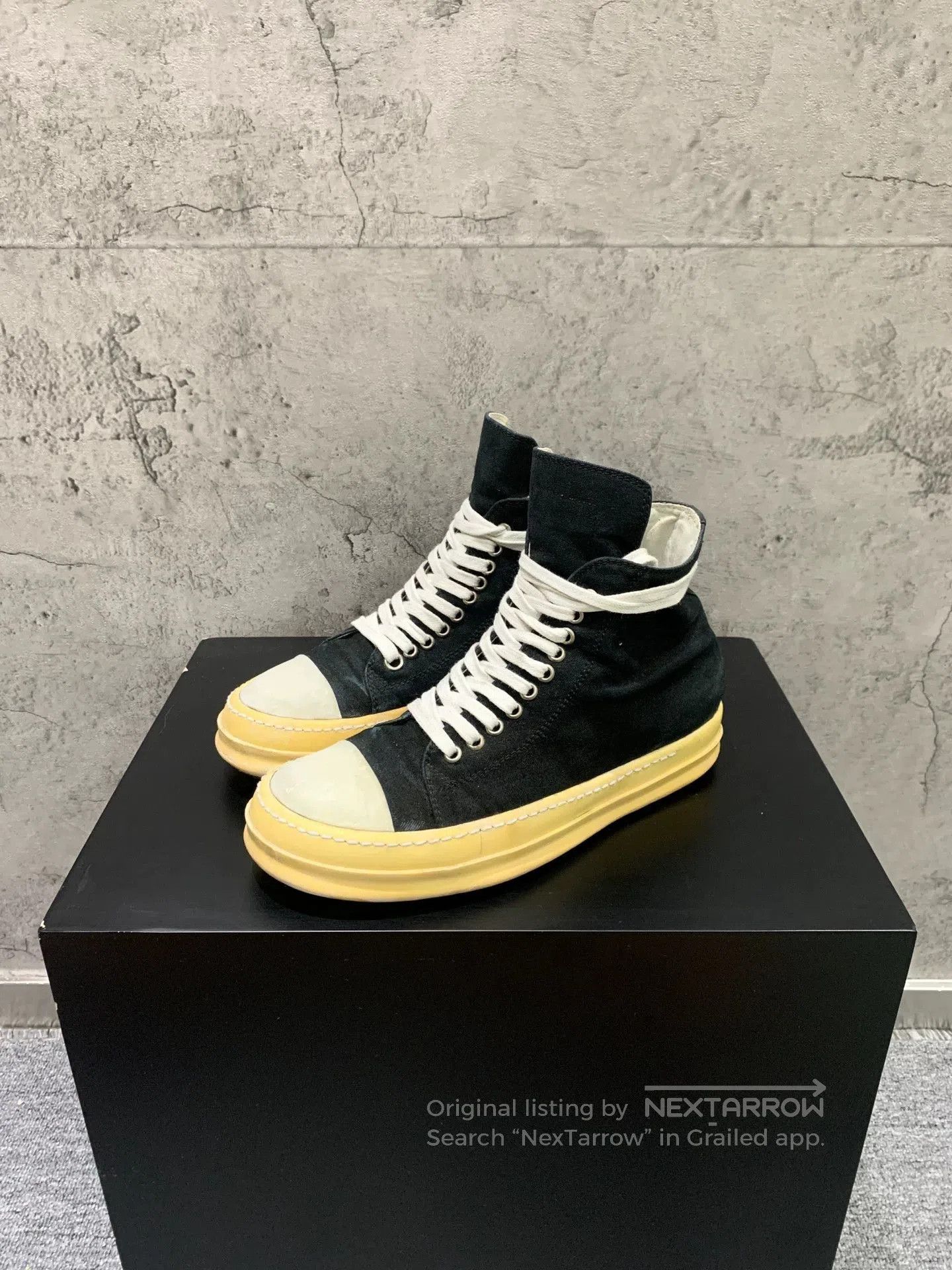 Rick Owens rick owens dunk high top sneakers. Size US 10 / EU 43 - 1 Thumbnail