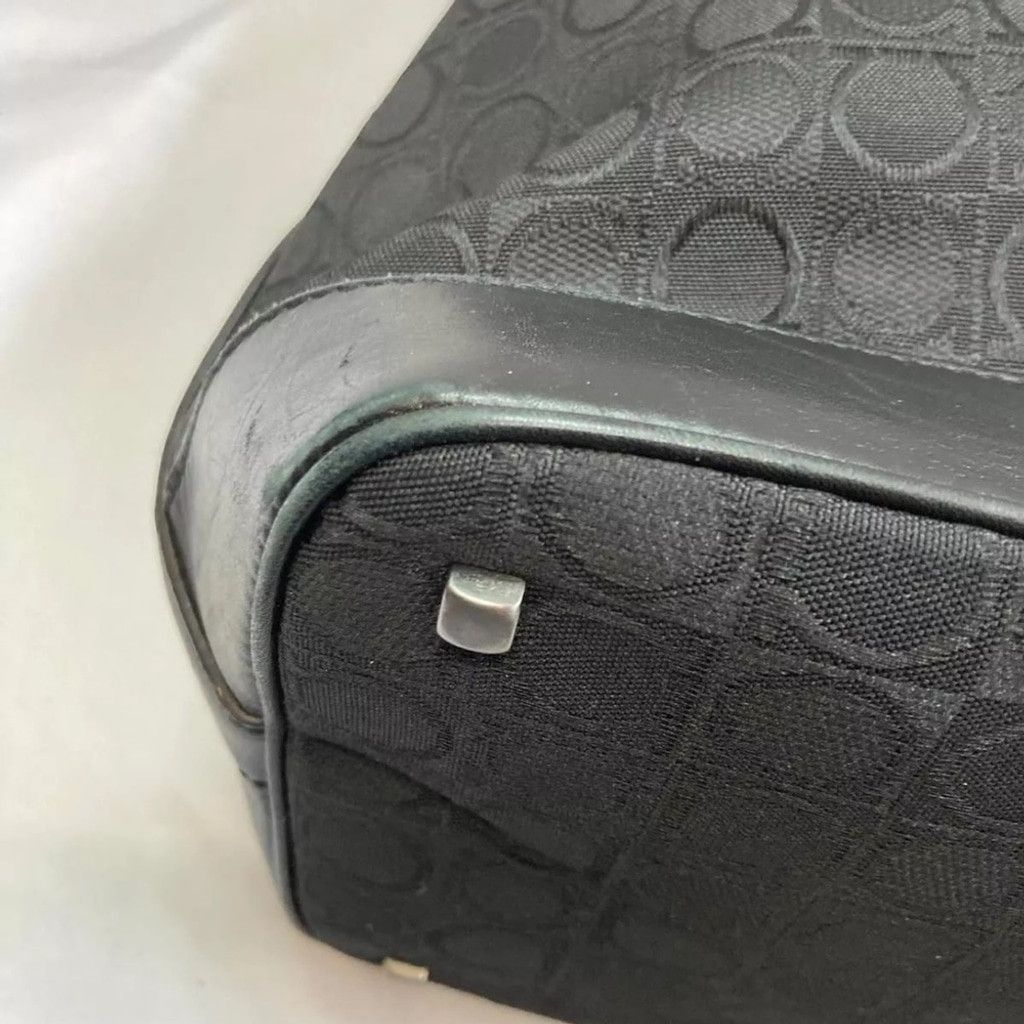 Salvatore Ferragamo Salvatore Ferragamo Black Monogram Hobo Bag Size ONE SIZE - 15 Thumbnail