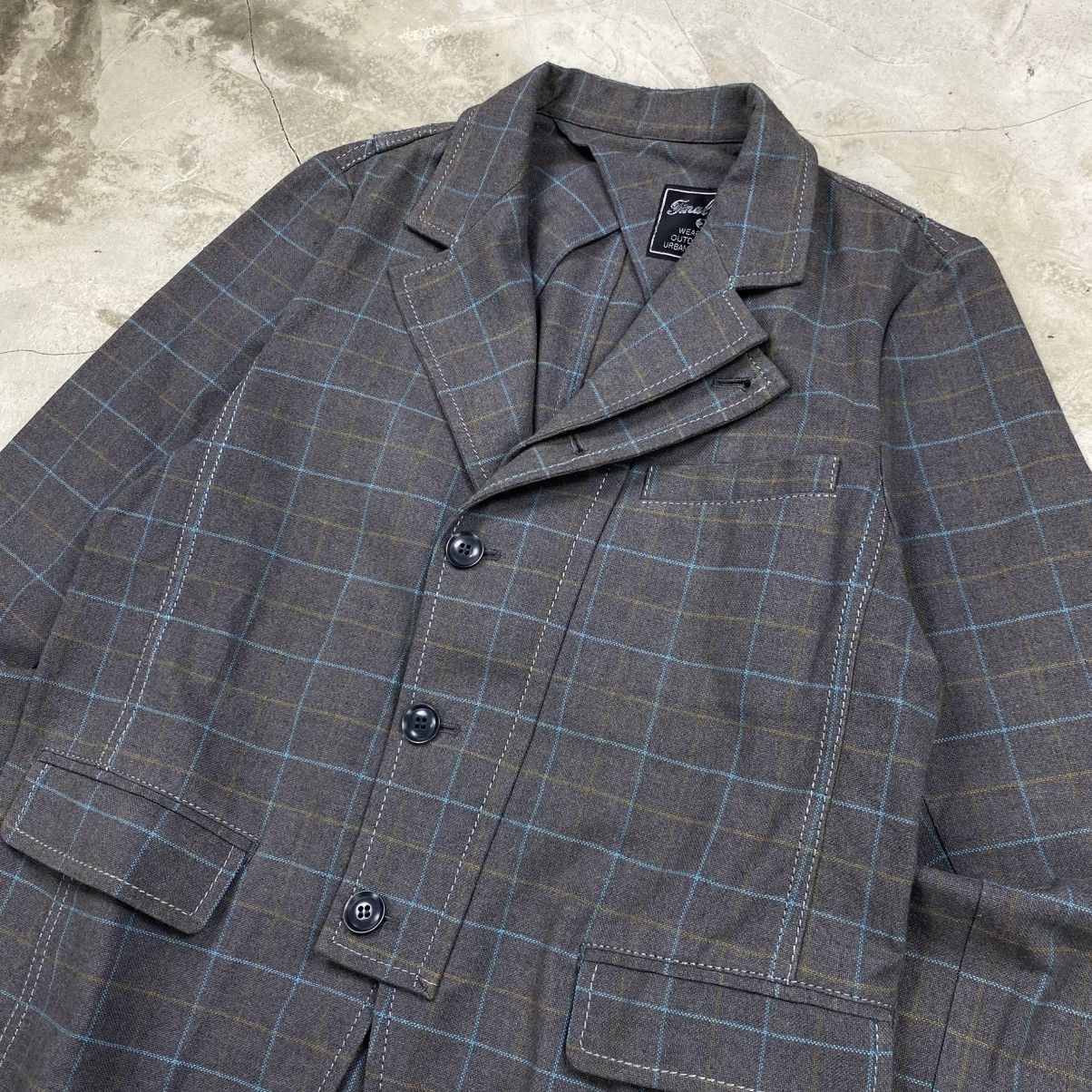 Final Home 90's Checked Tailored Blouson Size US S / EU 44-46 / 1 - 3 Thumbnail