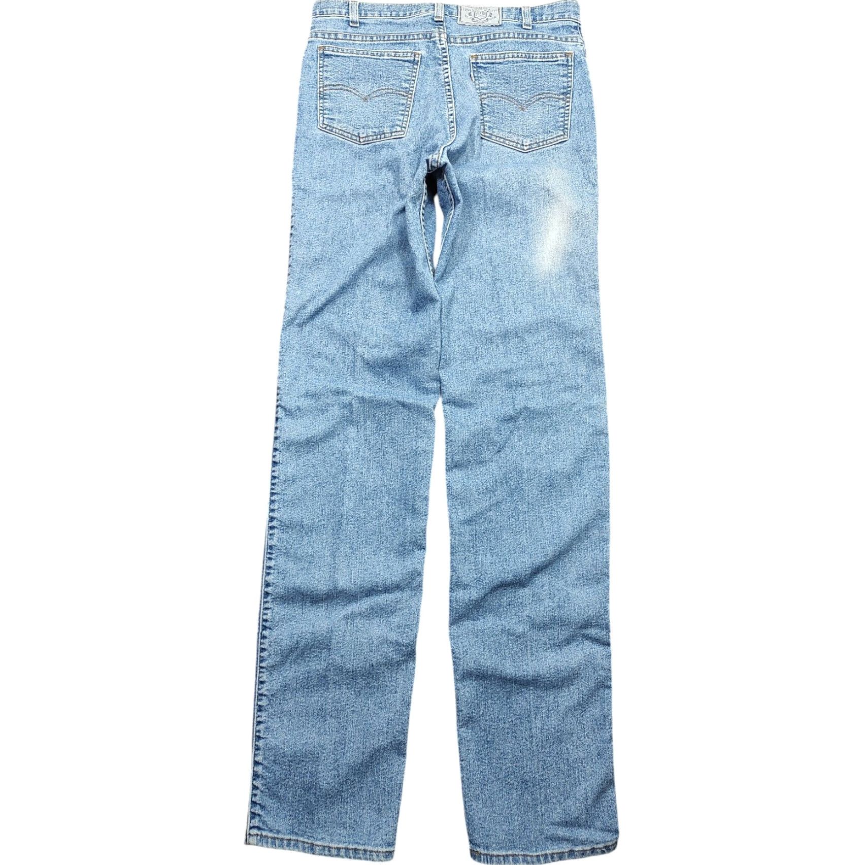 Levi's VINTAGE Levi's Silver Medal Tab Jeans Mens 33x37 Blue Denim 90s USA Made Size US 33 - 2 Thumbnail