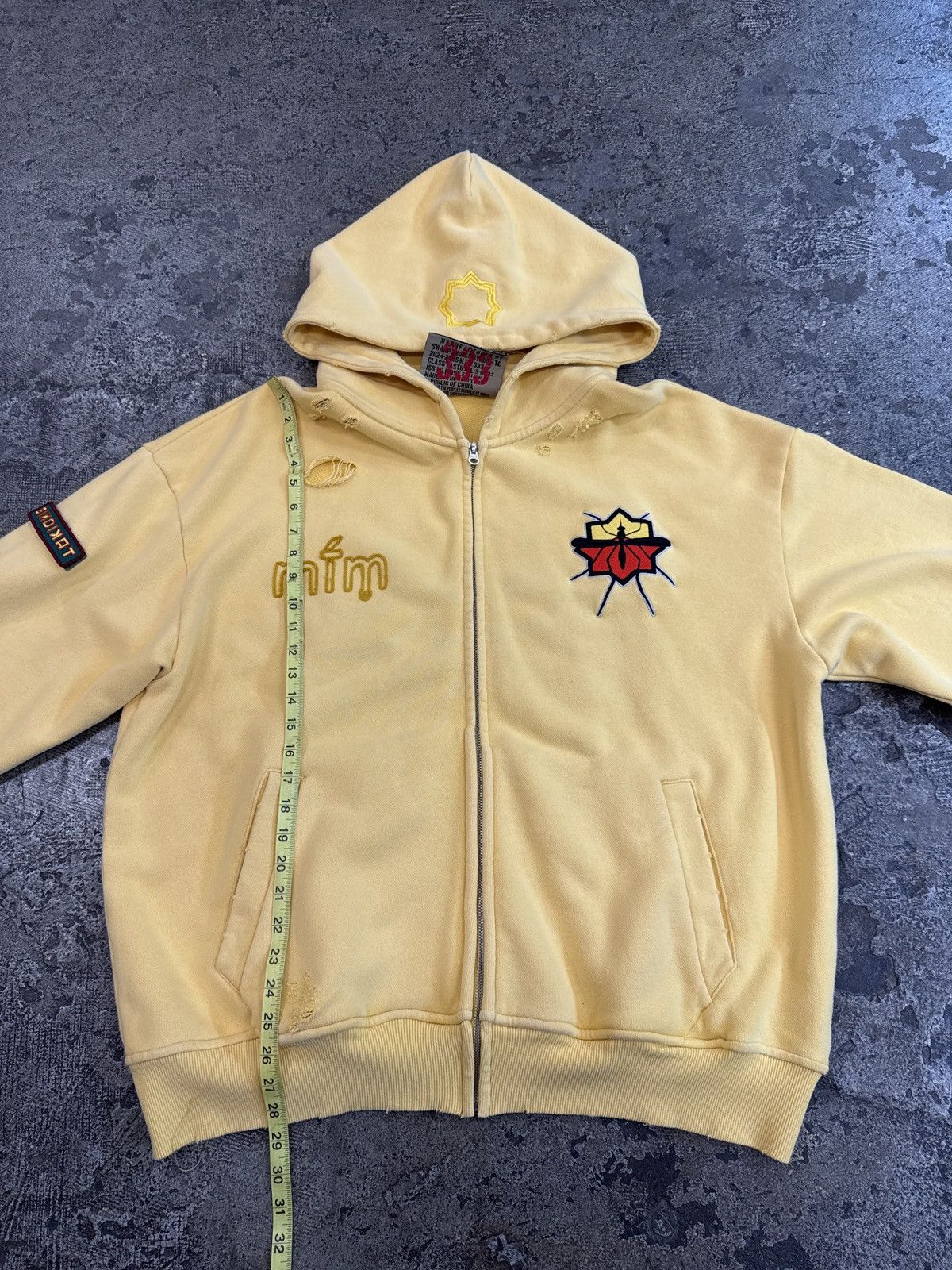 murd333r.fm Murd333r.fm Special Ops Yellow Zip Up Size US XL / EU 56 / 4 - 2 Thumbnail