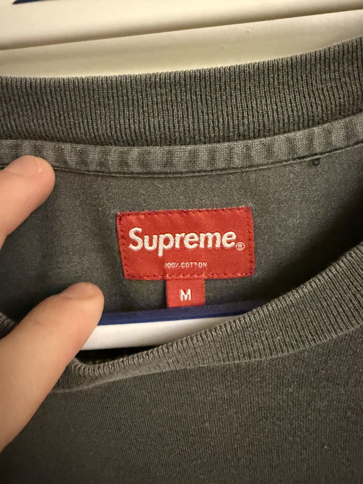 Supreme Supreme Overdyed Pocket Tee size medium Size US M / EU 48-50 / 2 - 4 Thumbnail