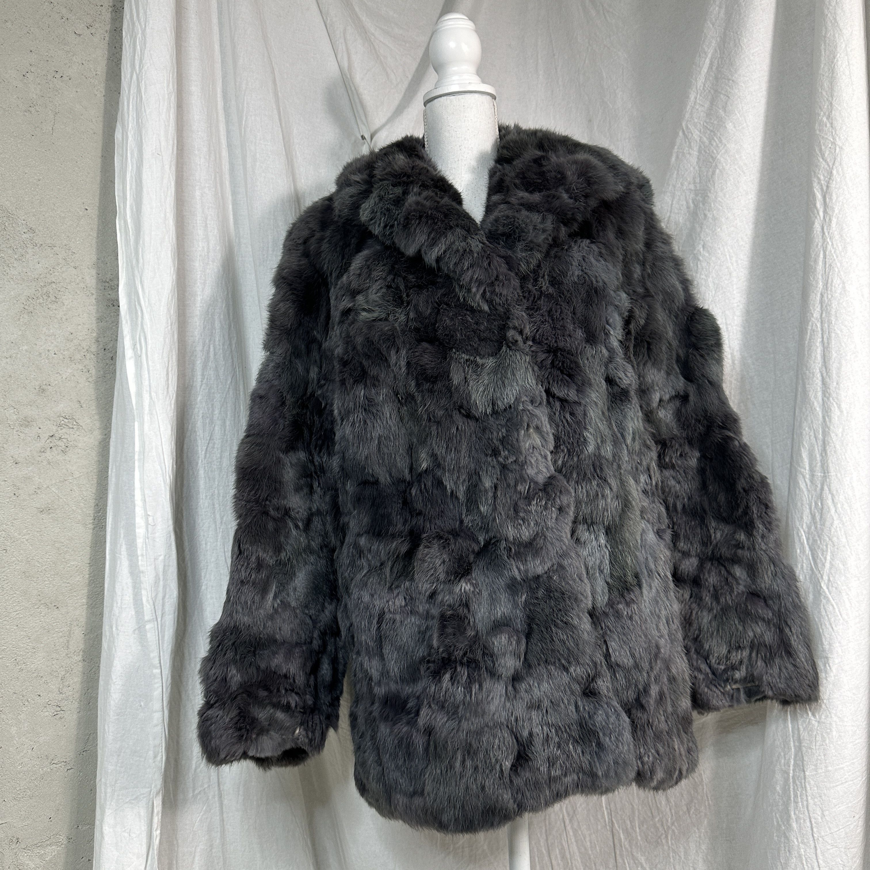 Vintage Vintage 90s Fur Coat Jacket Size L / US 10 / IT 46 - 11 Thumbnail