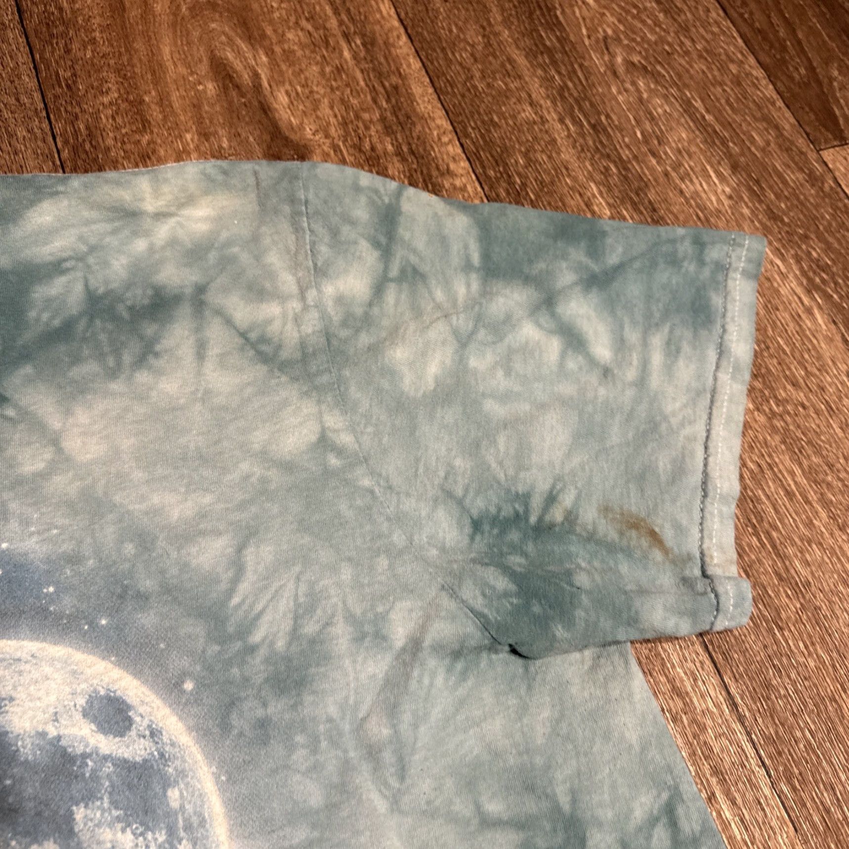 Vintage VINTAGE Howling Wolves Wolf Moon Tie Dye T-Shirt XL Unisex Adults Blue Nature 2007 XL Size US XL / EU 56 / 4 - 4 Thumbnail