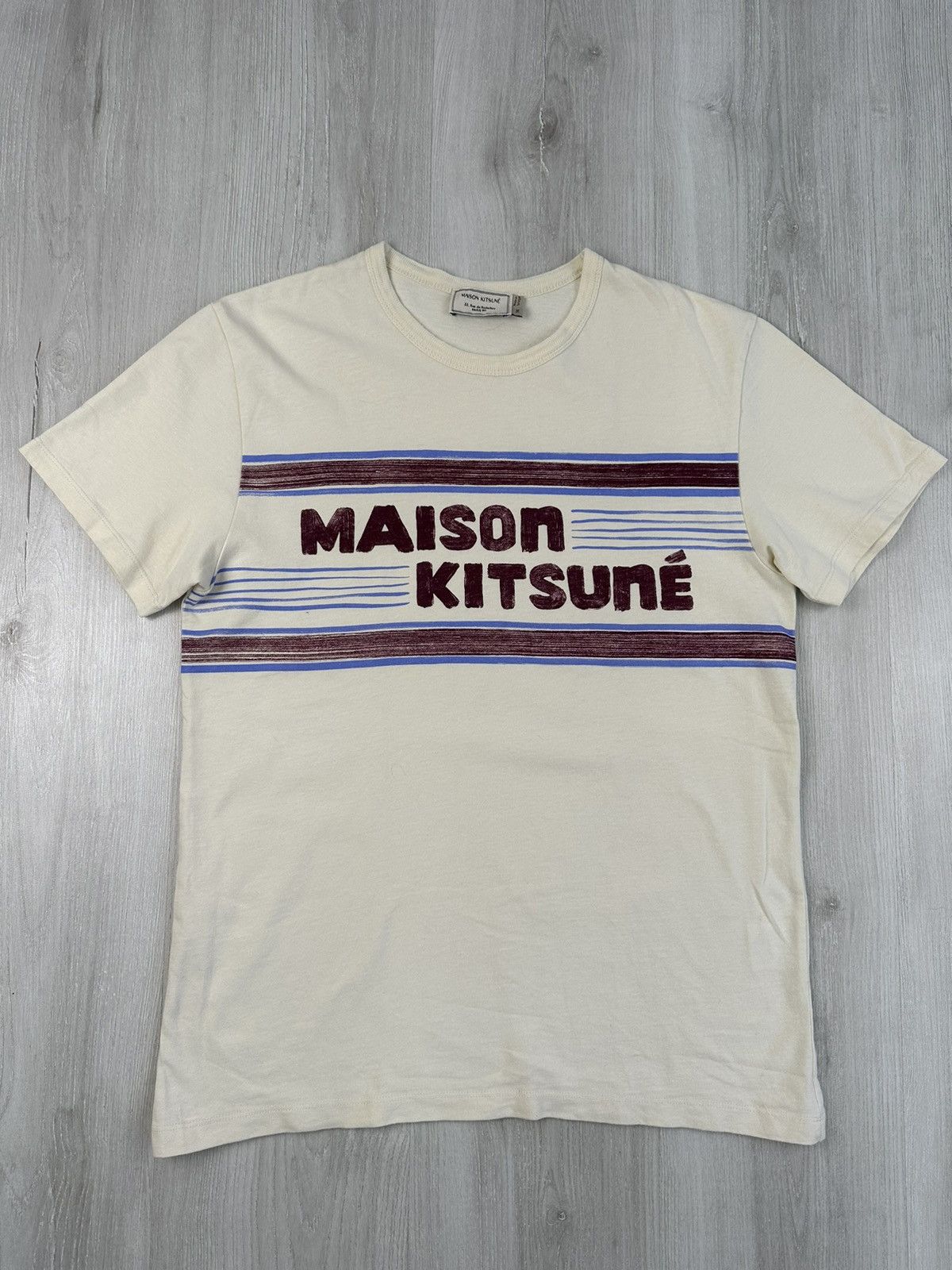 Maison Kitsune Maison Kitsune Tshirt Big Logo Tee Size US M / EU 48-50 / 2 - 1 Thumbnail