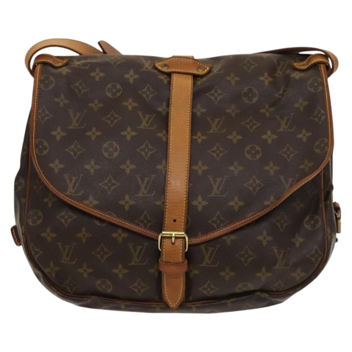 Louis Vuitton LOUIS VUITTON Monogram Saumur 35 Shoulder Bag M42254 Size ONE SIZE - 13 Thumbnail