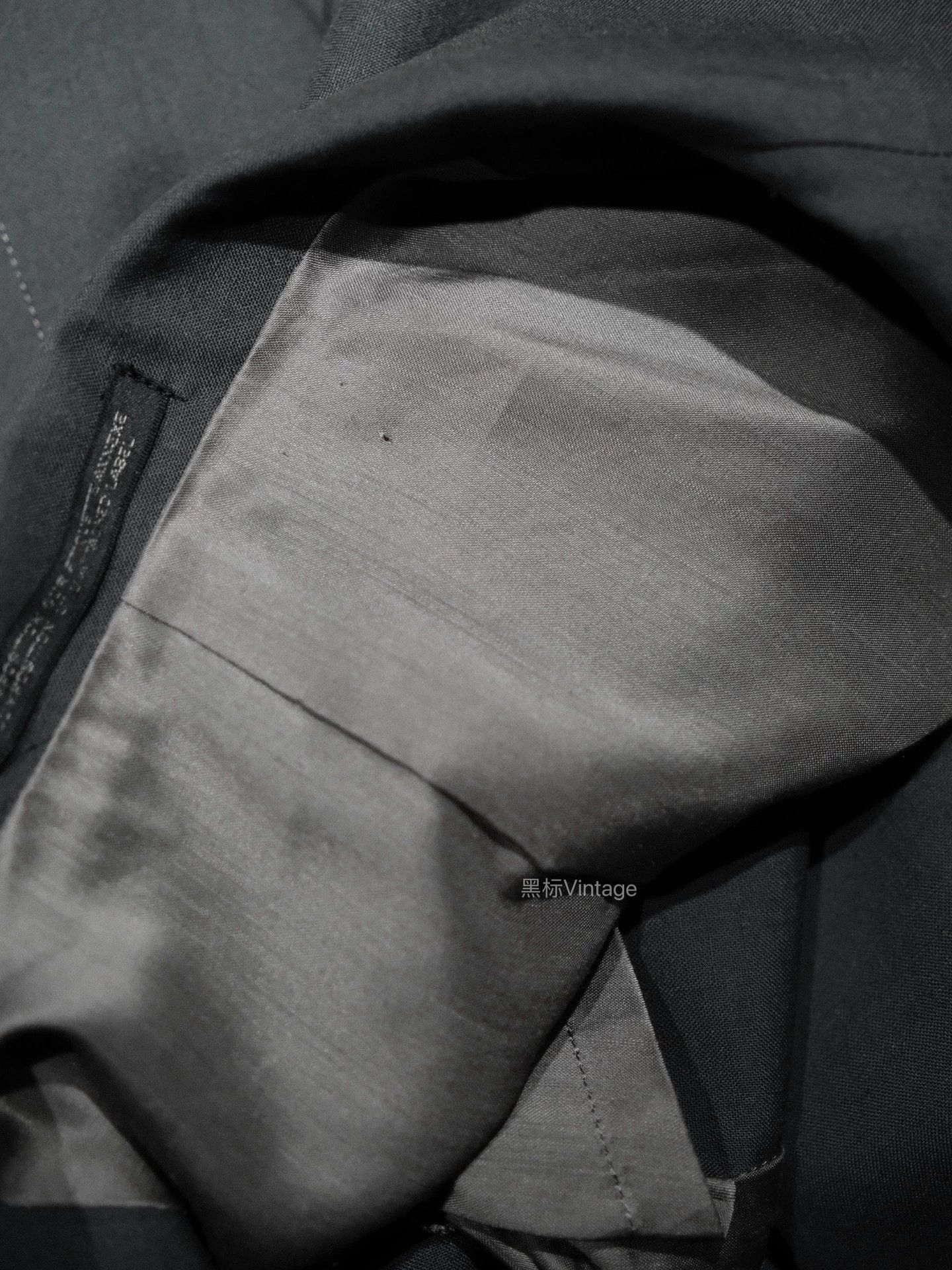 Yohji Yamamoto Yohji Yamamoto 09aw Double-Tie Blazer Women’s Charcoal Size S / US 4 / IT 40 - 9 Thumbnail